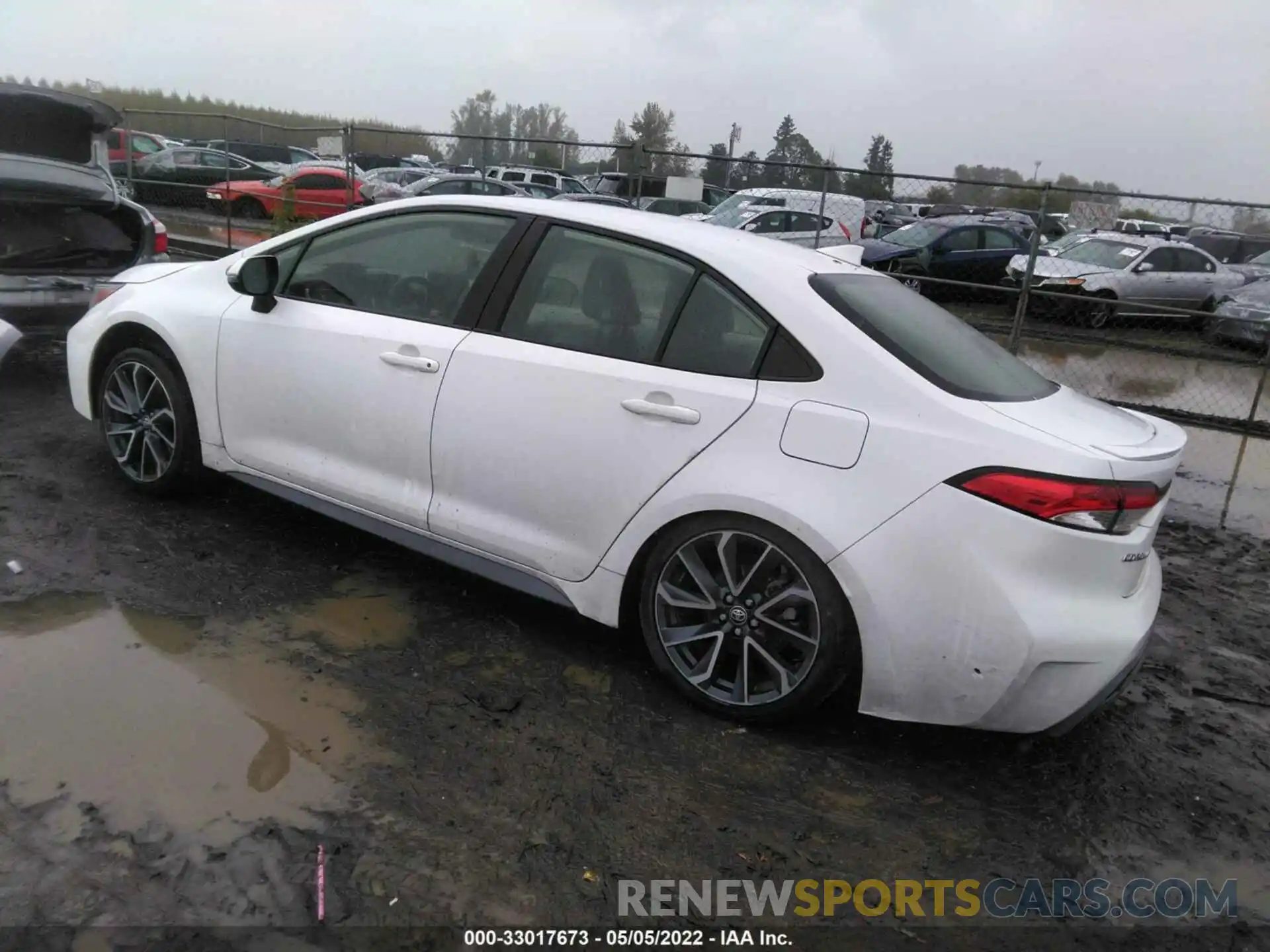 3 Photograph of a damaged car JTDS4RCE2LJ027577 TOYOTA COROLLA 2020