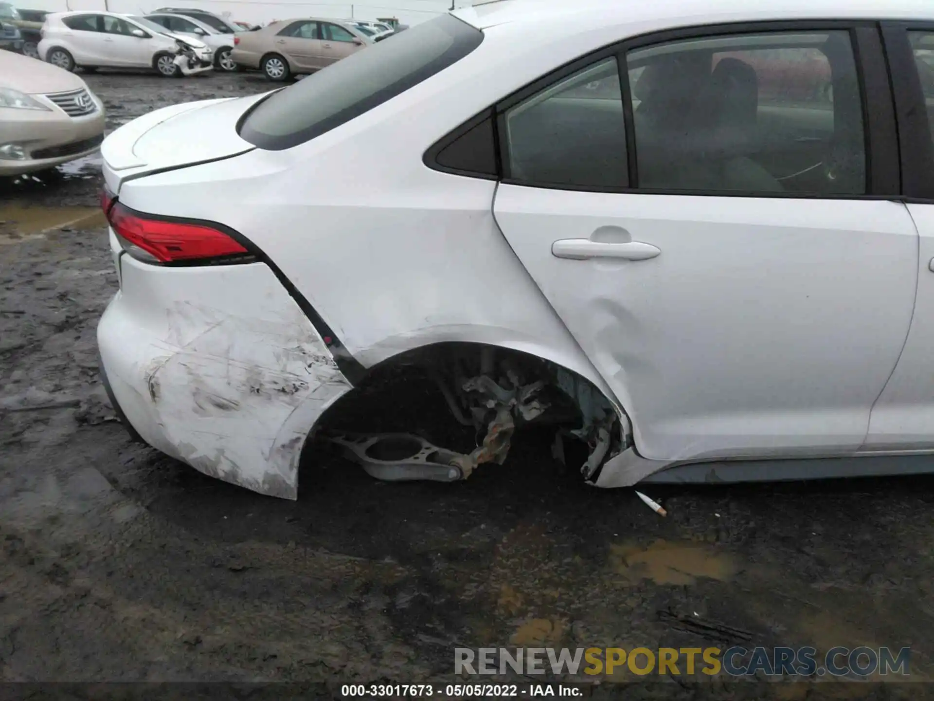 6 Photograph of a damaged car JTDS4RCE2LJ027577 TOYOTA COROLLA 2020