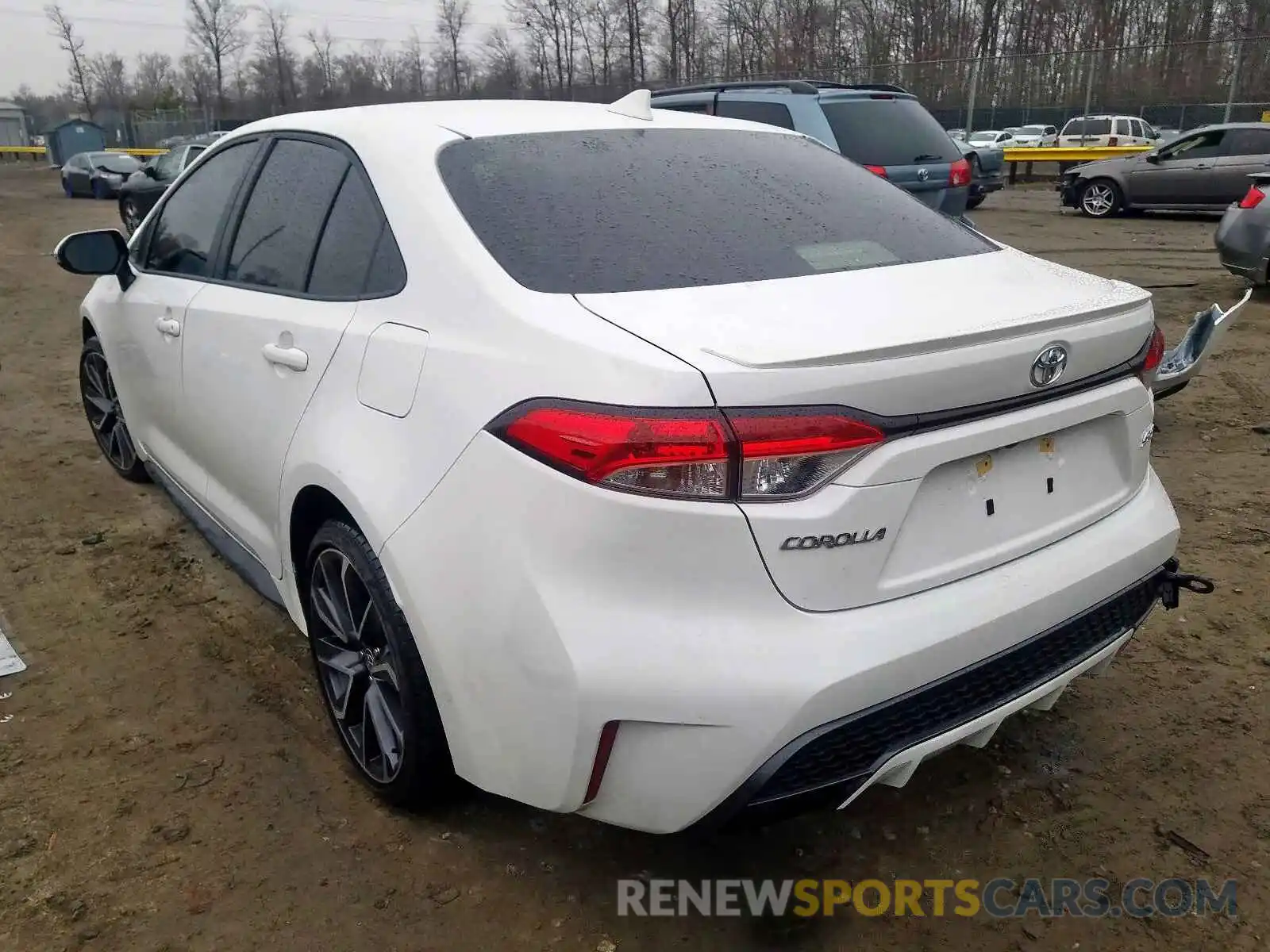 3 Photograph of a damaged car JTDS4RCE2LJ027580 TOYOTA COROLLA 2020