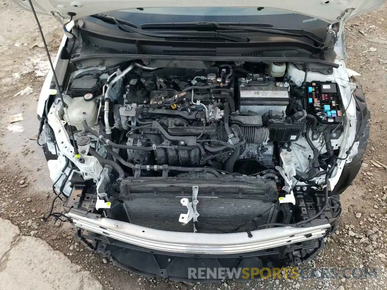 7 Photograph of a damaged car JTDS4RCE2LJ031130 TOYOTA COROLLA 2020