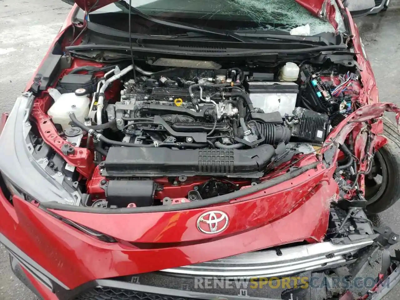 7 Photograph of a damaged car JTDS4RCE2LJ031936 TOYOTA COROLLA 2020