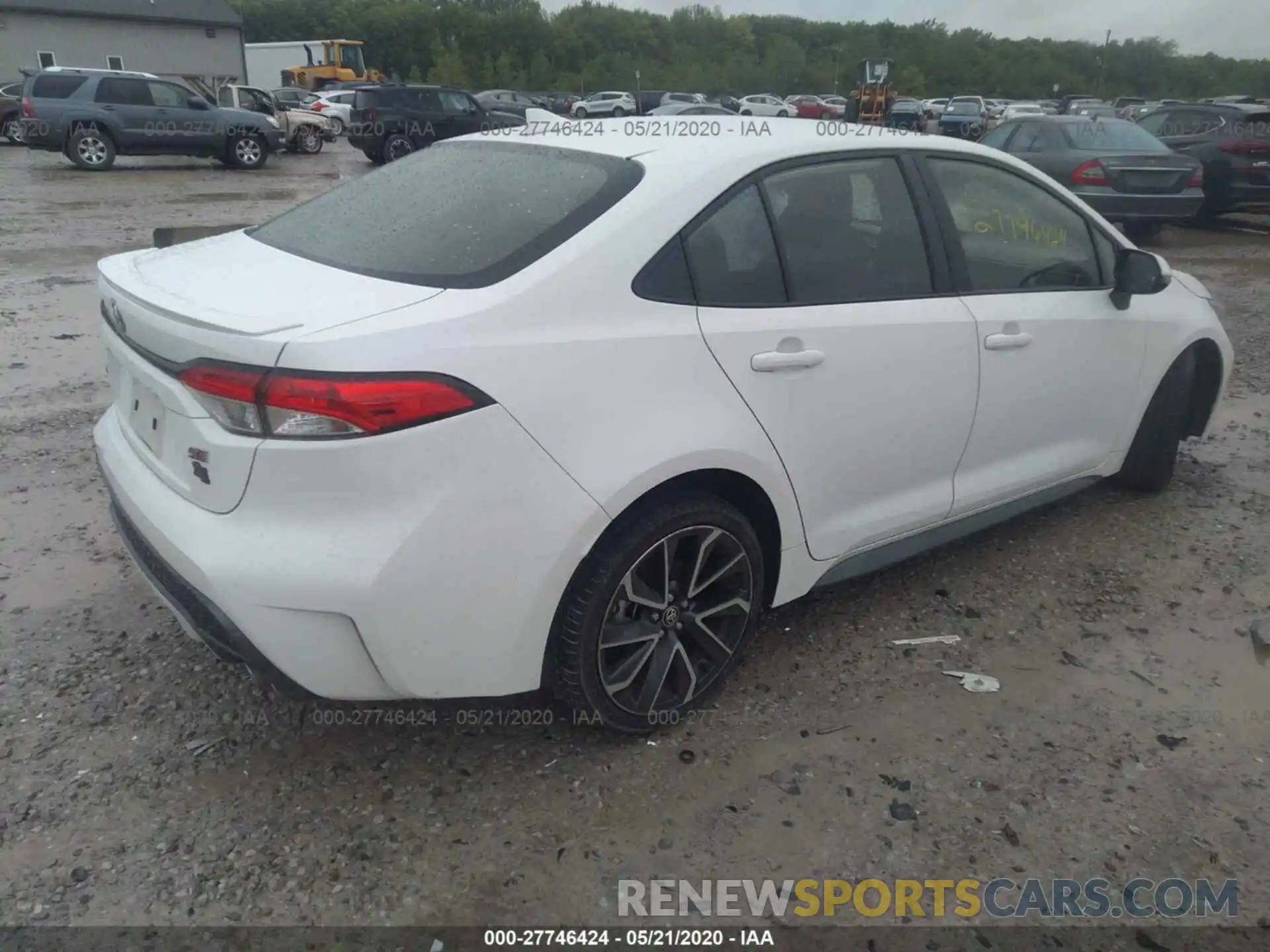 4 Photograph of a damaged car JTDS4RCE2LJ032021 TOYOTA COROLLA 2020