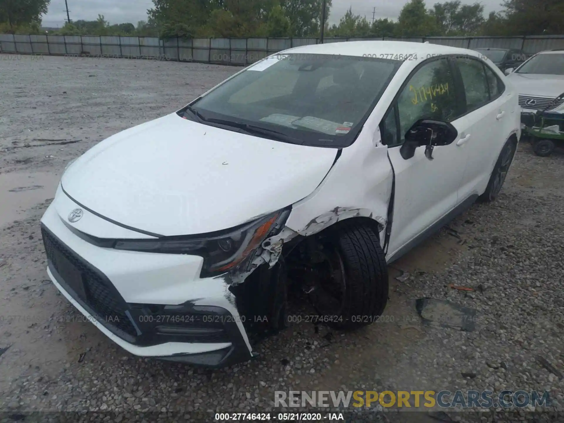 6 Photograph of a damaged car JTDS4RCE2LJ032021 TOYOTA COROLLA 2020