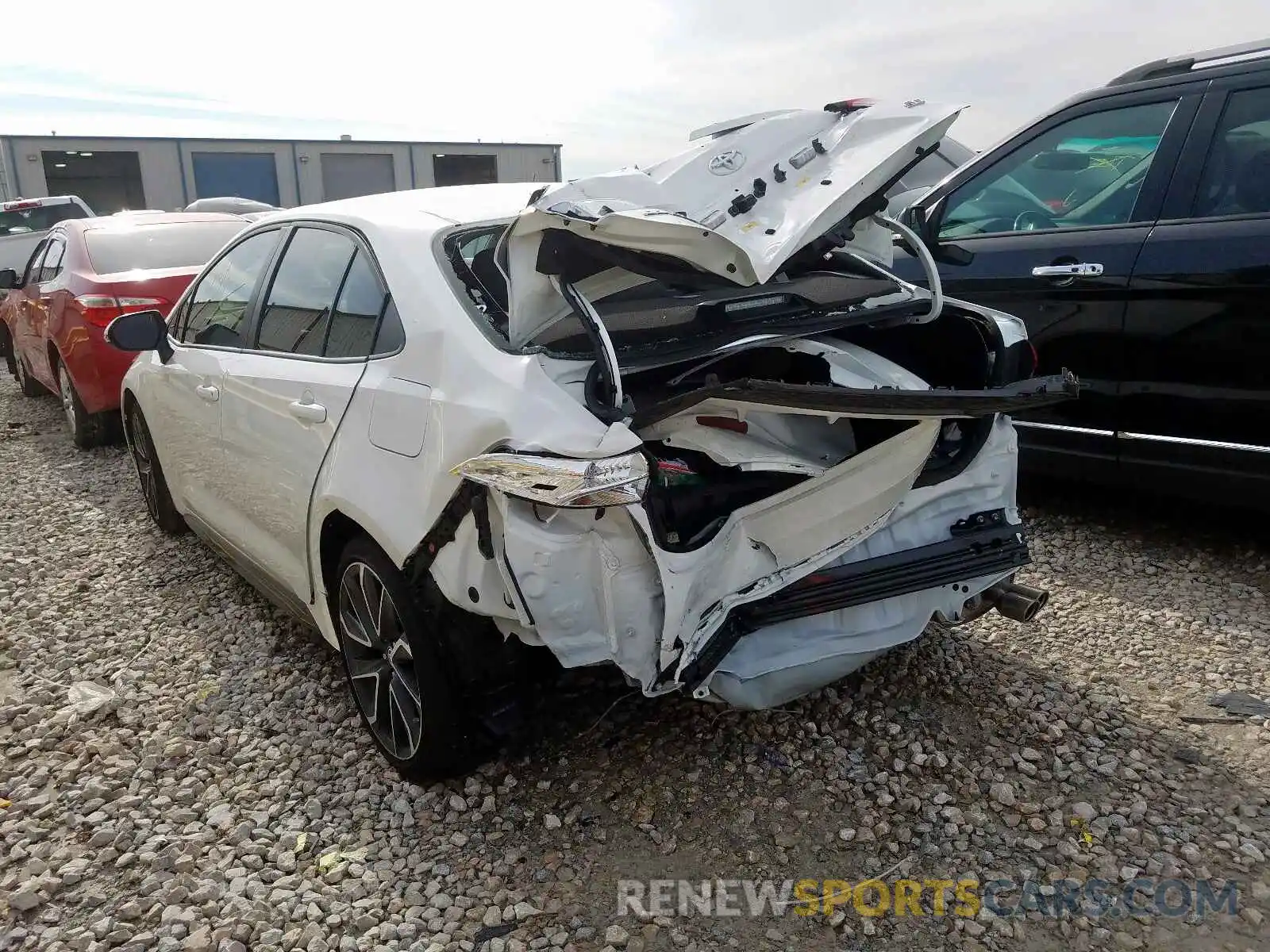 3 Photograph of a damaged car JTDS4RCE2LJ032441 TOYOTA COROLLA 2020