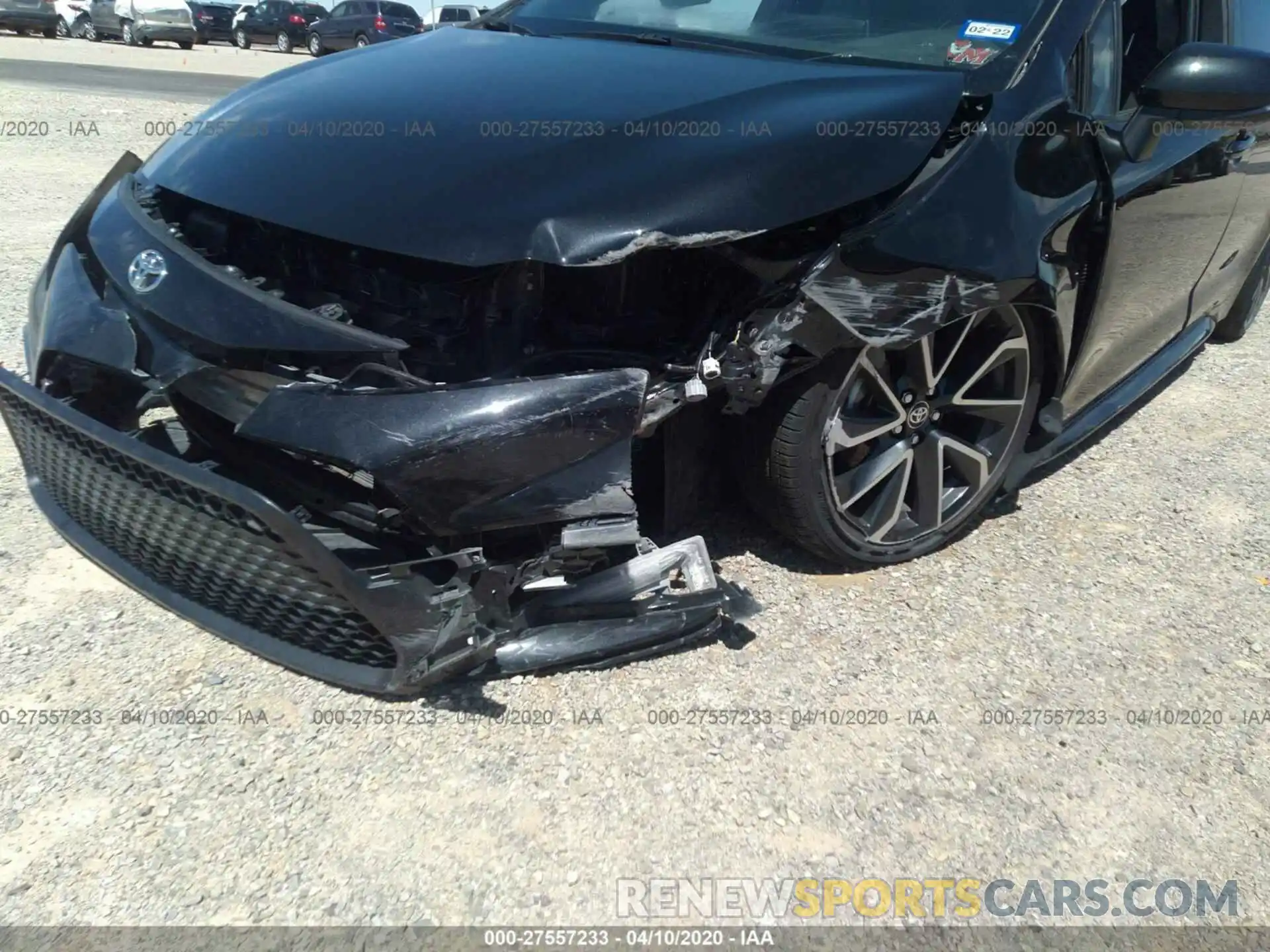 6 Photograph of a damaged car JTDS4RCE2LJ033914 TOYOTA COROLLA 2020