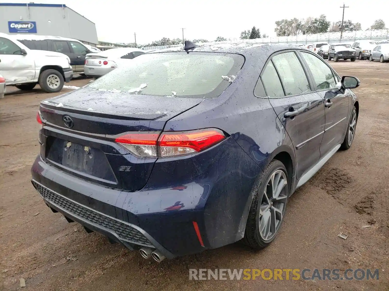 4 Photograph of a damaged car JTDS4RCE2LJ035193 TOYOTA COROLLA 2020