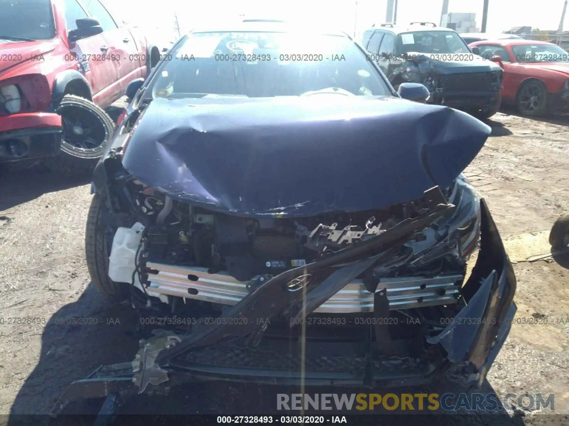 6 Photograph of a damaged car JTDS4RCE2LJ036330 TOYOTA COROLLA 2020