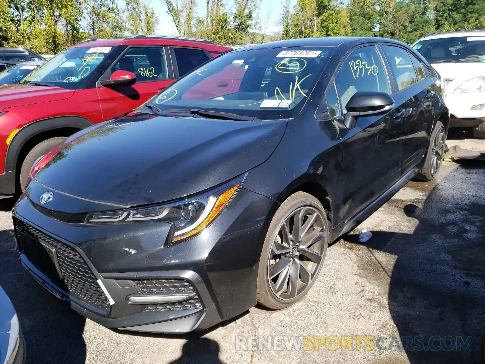 2 Photograph of a damaged car JTDS4RCE2LJ038711 TOYOTA COROLLA 2020