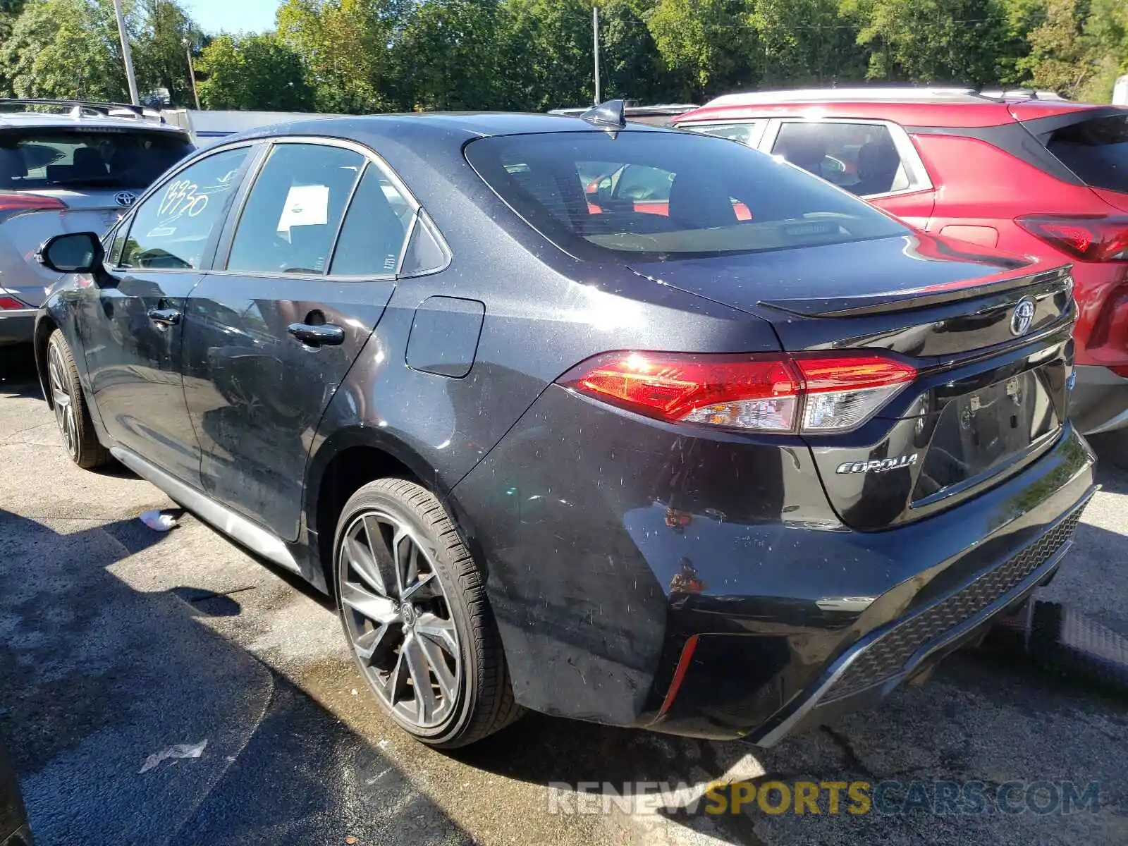 3 Photograph of a damaged car JTDS4RCE2LJ038711 TOYOTA COROLLA 2020