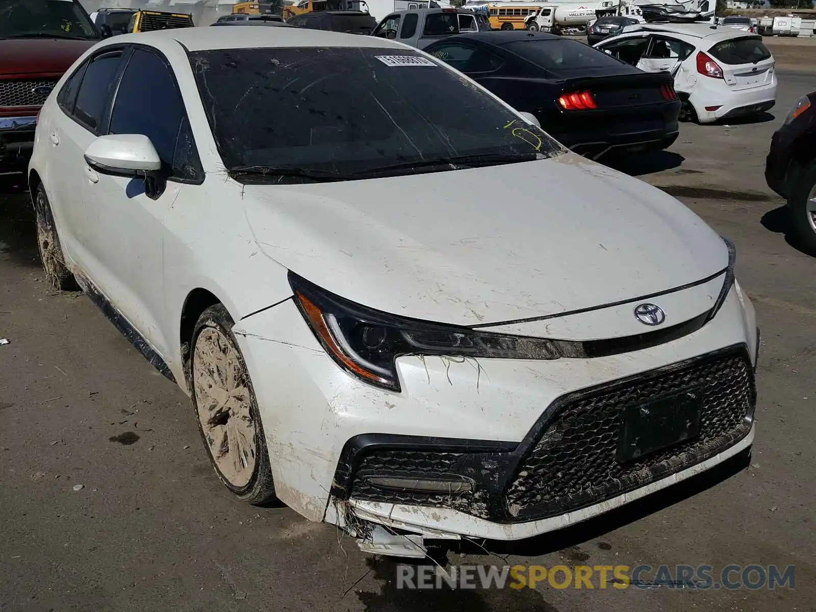 1 Photograph of a damaged car JTDS4RCE2LJ040488 TOYOTA COROLLA 2020