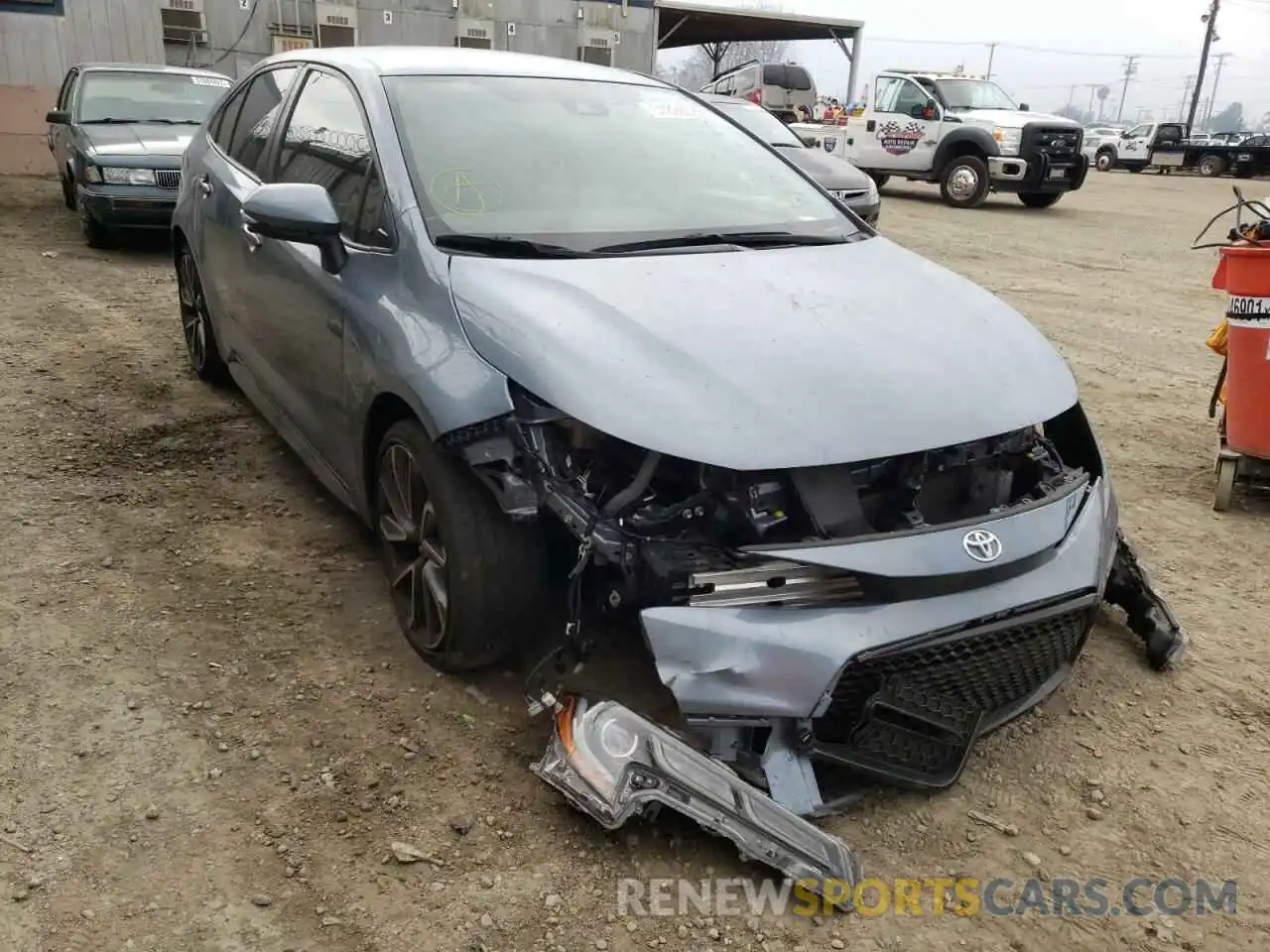 1 Photograph of a damaged car JTDS4RCE2LJ042094 TOYOTA COROLLA 2020