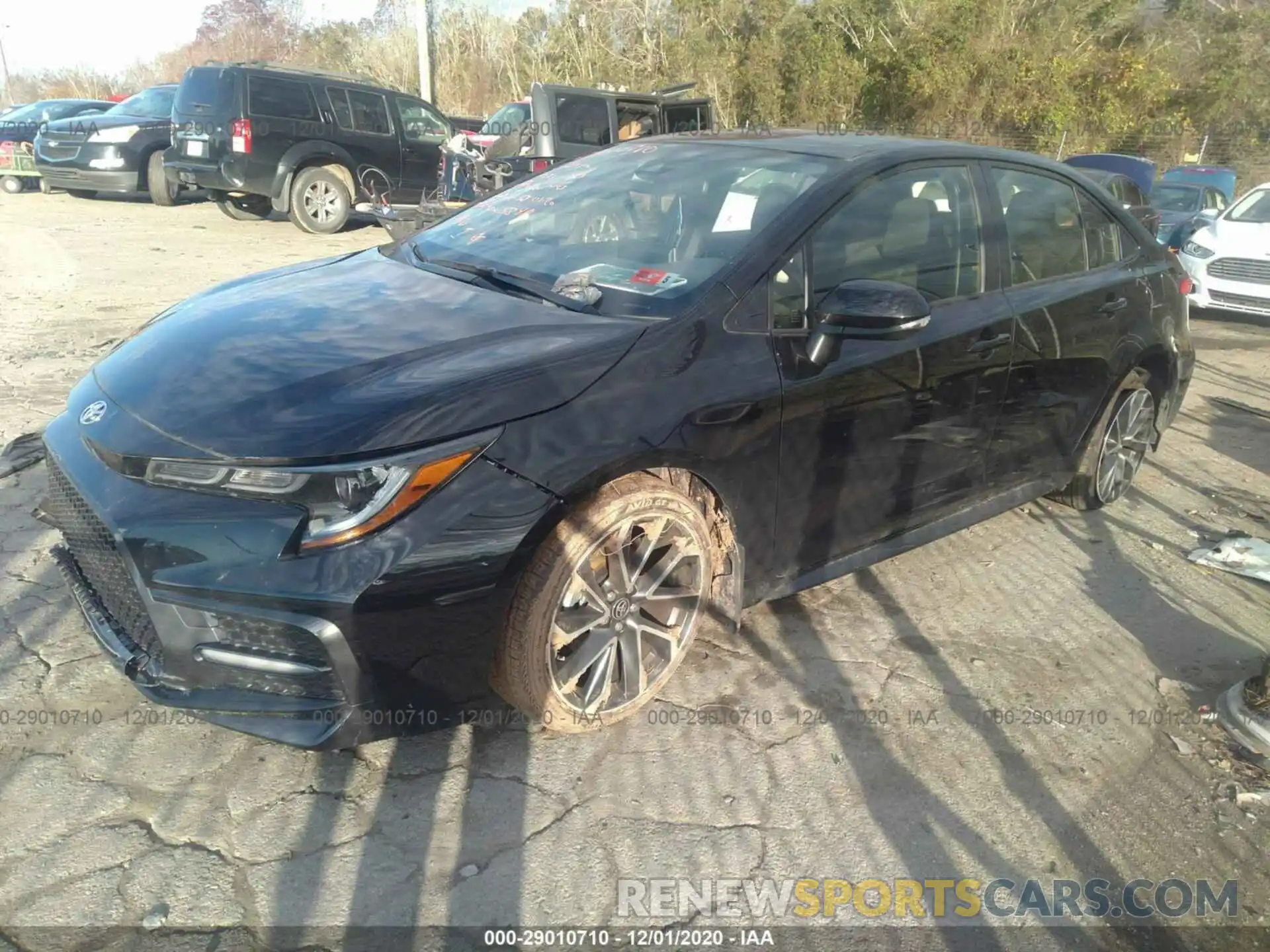 2 Photograph of a damaged car JTDS4RCE2LJ043262 TOYOTA COROLLA 2020