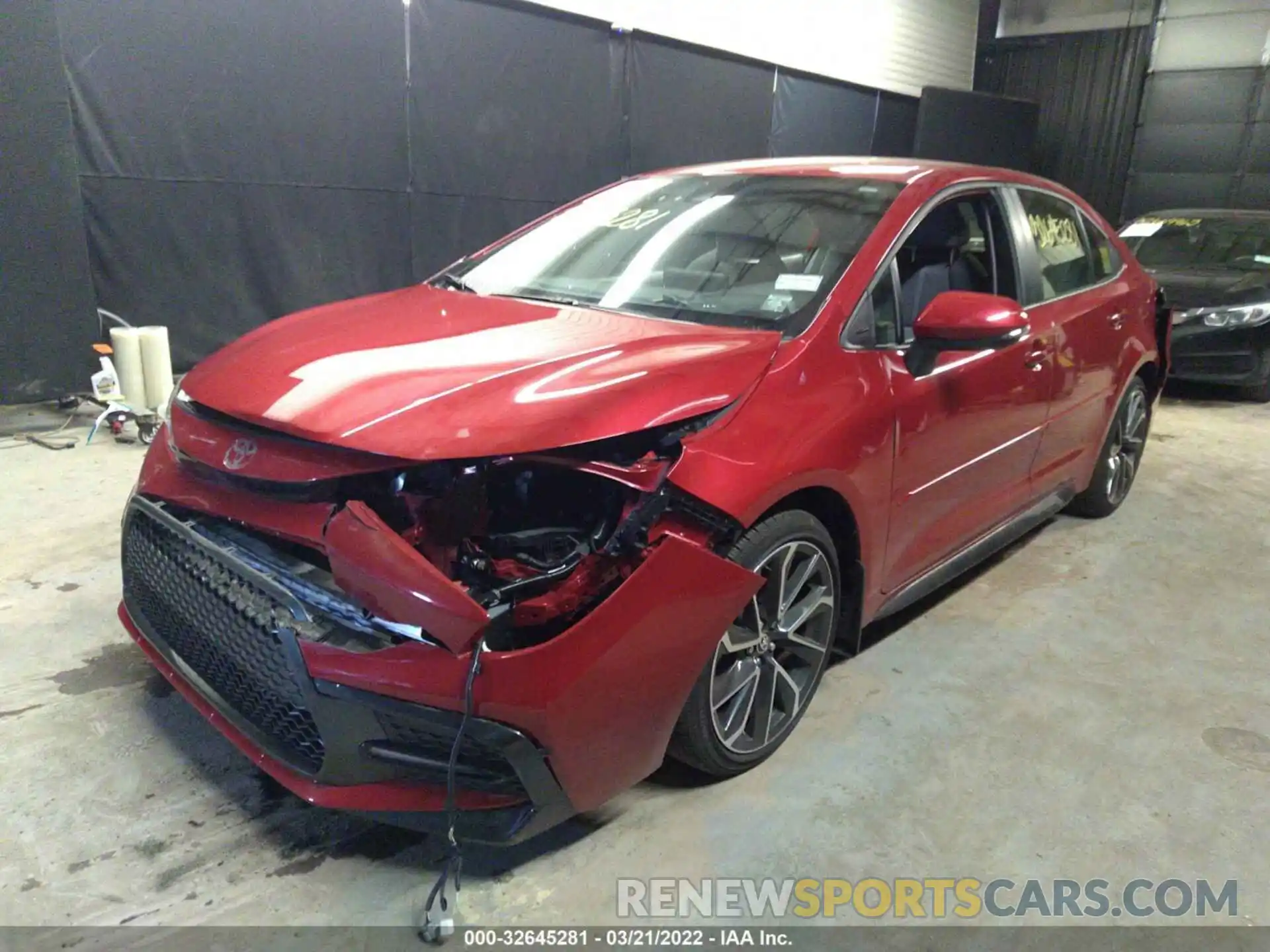 6 Photograph of a damaged car JTDS4RCE2LJ043388 TOYOTA COROLLA 2020