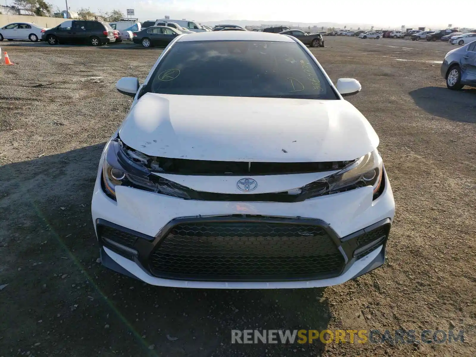 9 Photograph of a damaged car JTDS4RCE2LJ044234 TOYOTA COROLLA 2020