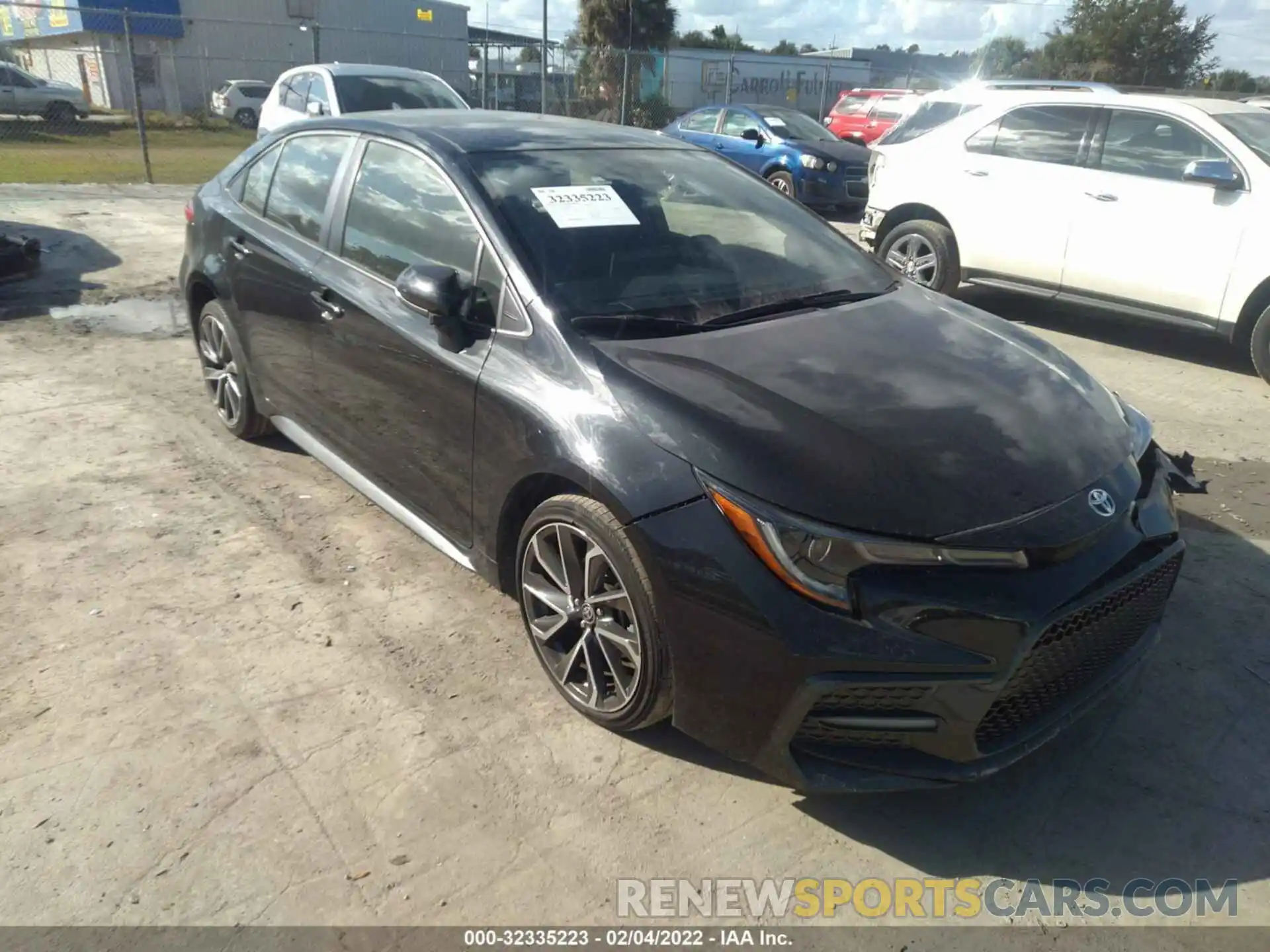 1 Photograph of a damaged car JTDS4RCE2LJ046436 TOYOTA COROLLA 2020