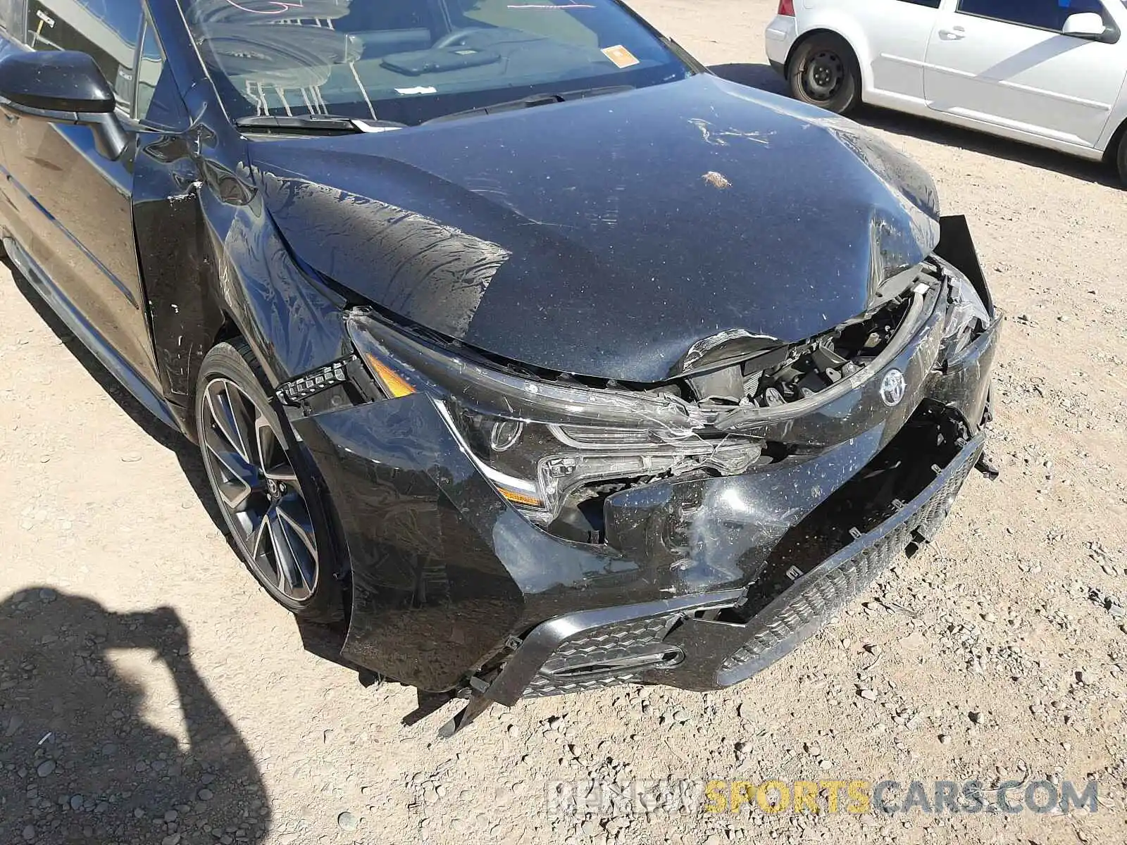 9 Photograph of a damaged car JTDS4RCE2LJ049174 TOYOTA COROLLA 2020