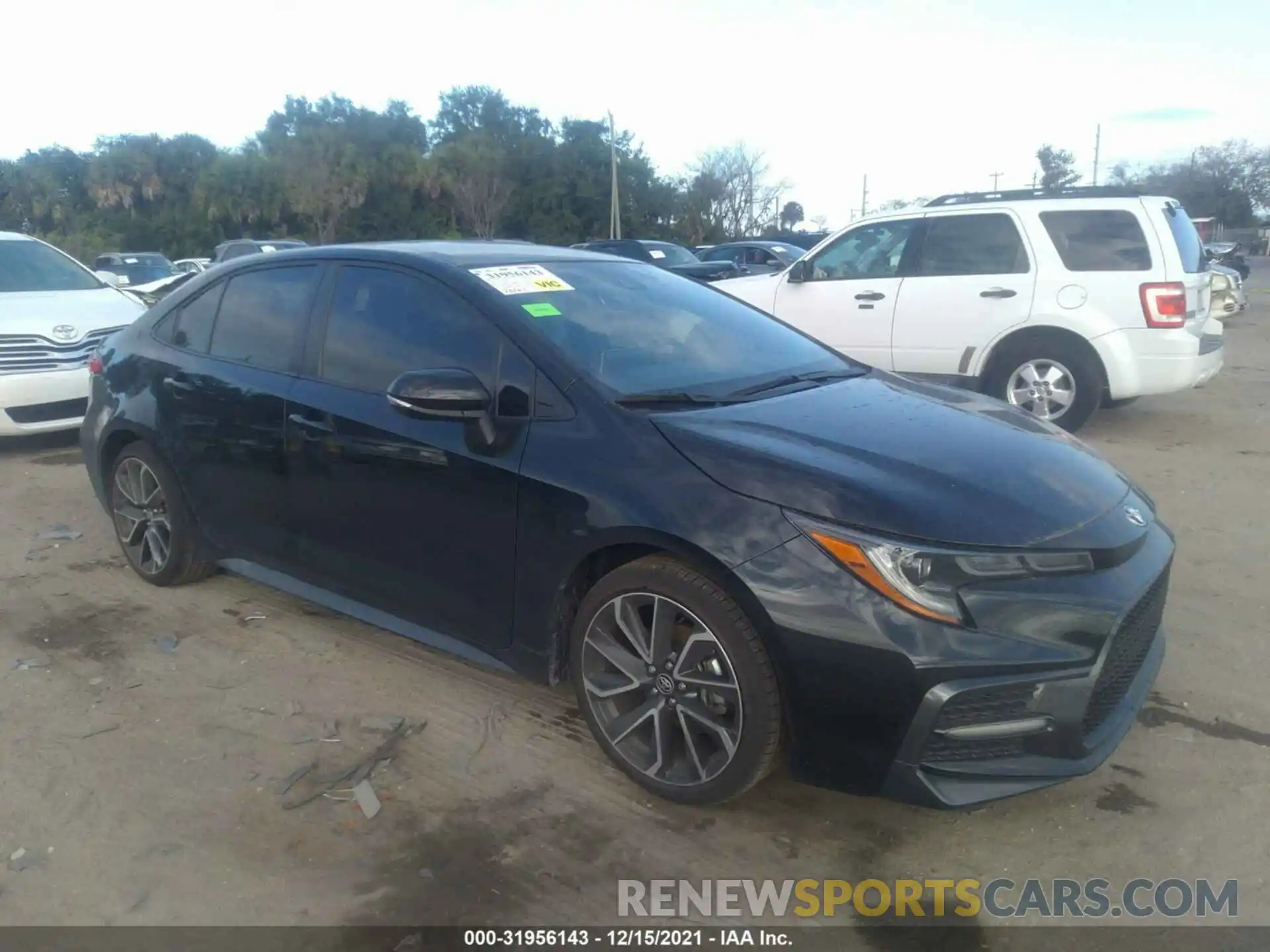 1 Photograph of a damaged car JTDS4RCE2LJ050356 TOYOTA COROLLA 2020