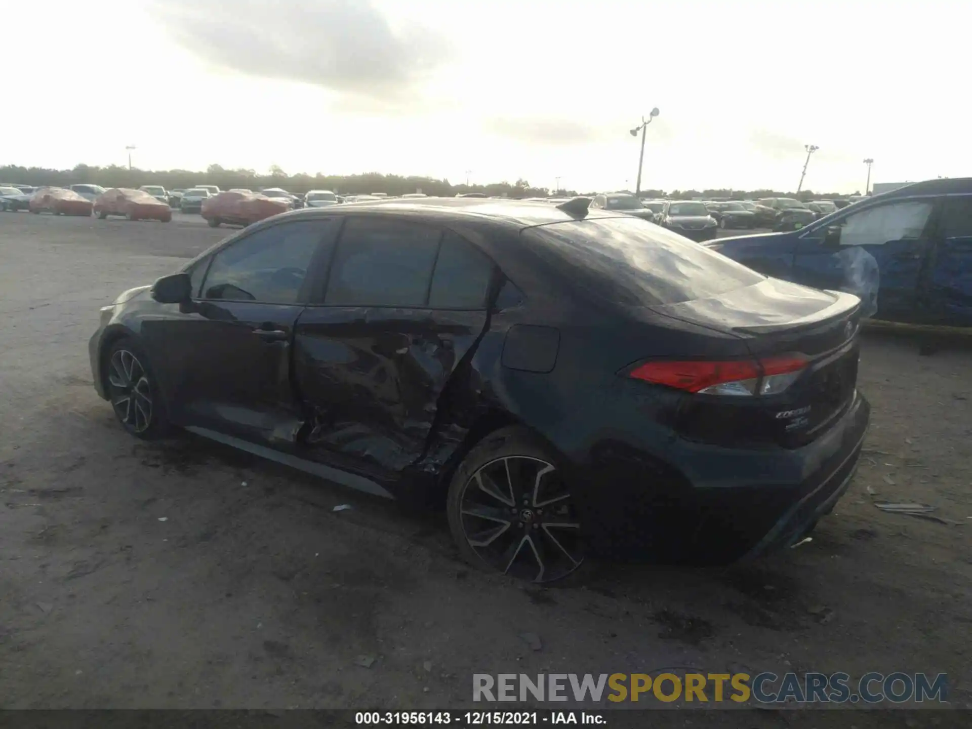 3 Photograph of a damaged car JTDS4RCE2LJ050356 TOYOTA COROLLA 2020