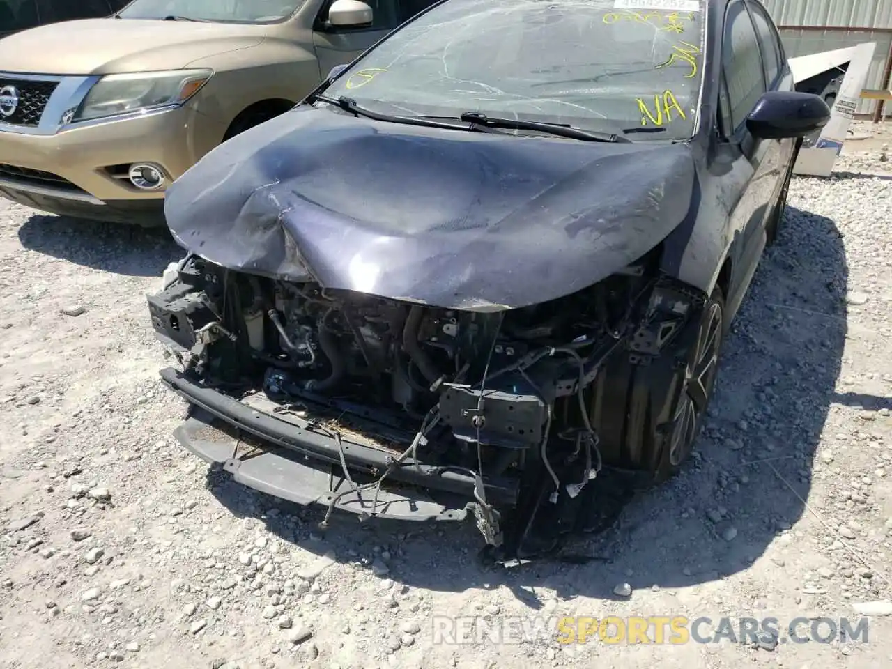 9 Photograph of a damaged car JTDS4RCE2LJ050521 TOYOTA COROLLA 2020