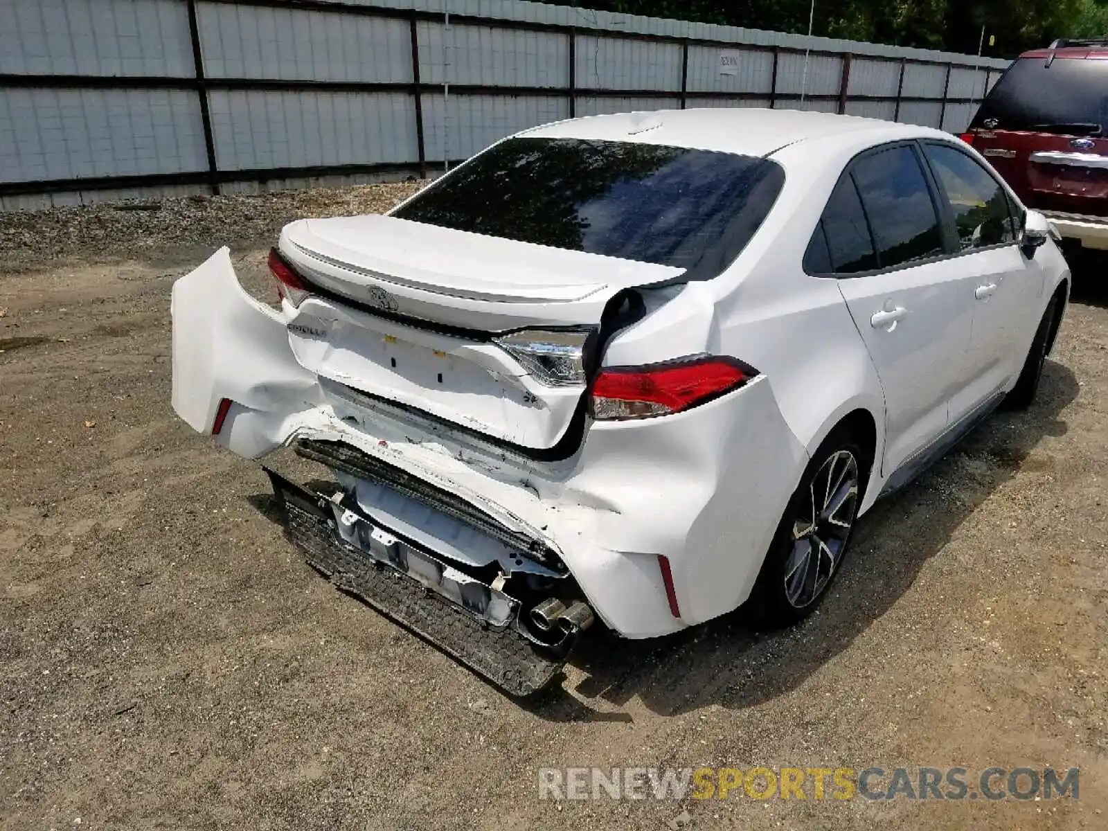 4 Фотография поврежденного автомобиля JTDS4RCE3LJ001263 TOYOTA COROLLA 2020