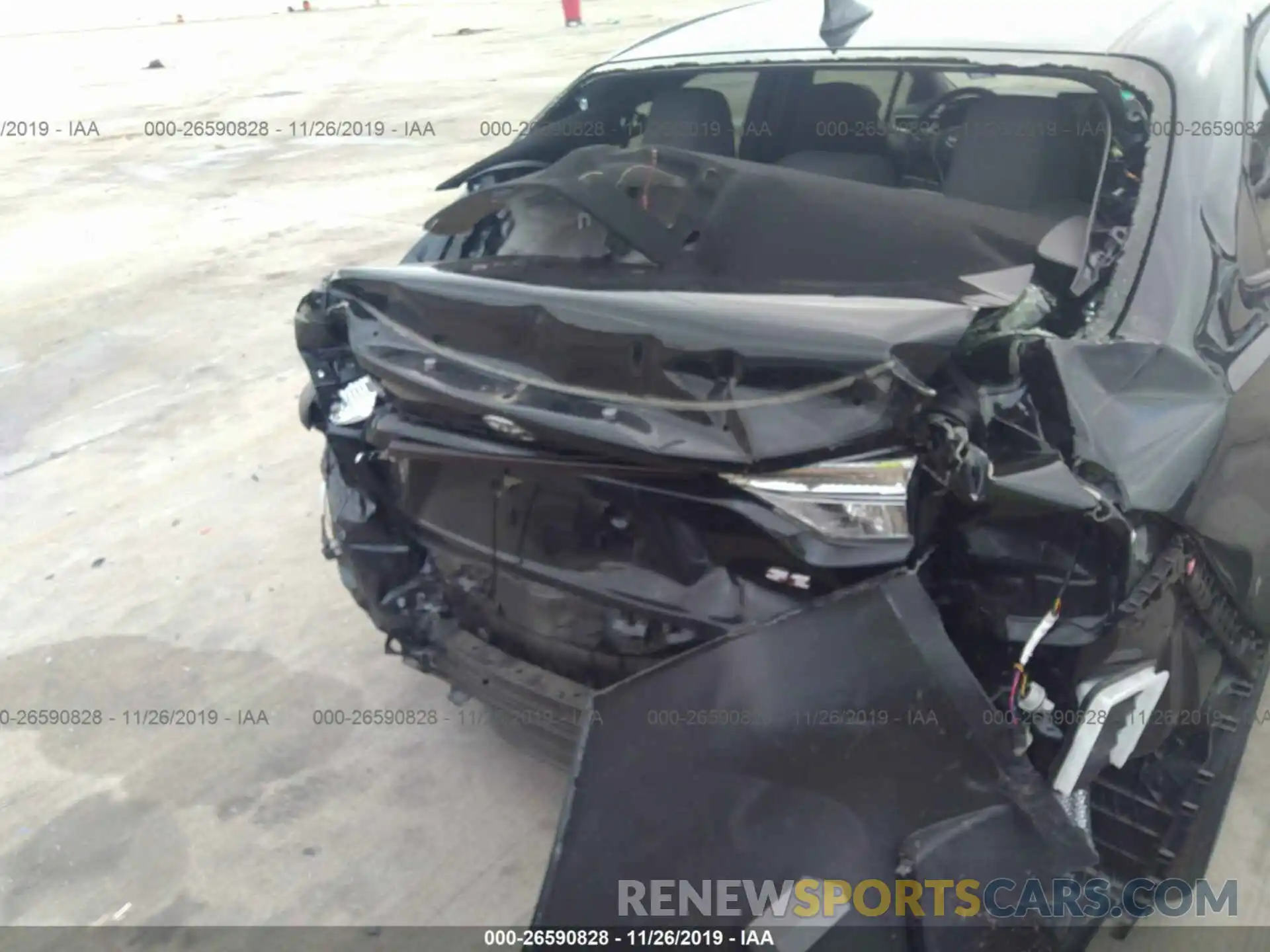 6 Photograph of a damaged car JTDS4RCE3LJ001344 TOYOTA COROLLA 2020