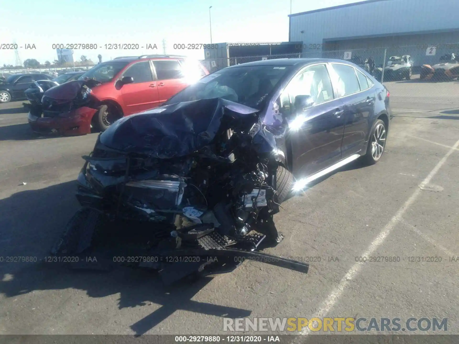 6 Photograph of a damaged car JTDS4RCE3LJ002901 TOYOTA COROLLA 2020