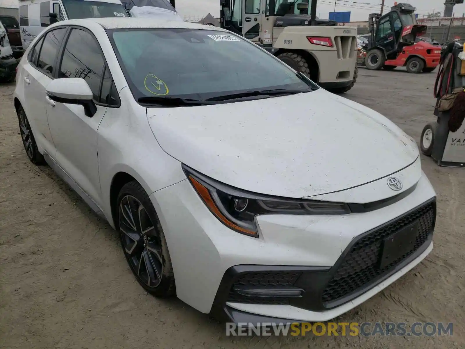 1 Photograph of a damaged car JTDS4RCE3LJ003630 TOYOTA COROLLA 2020