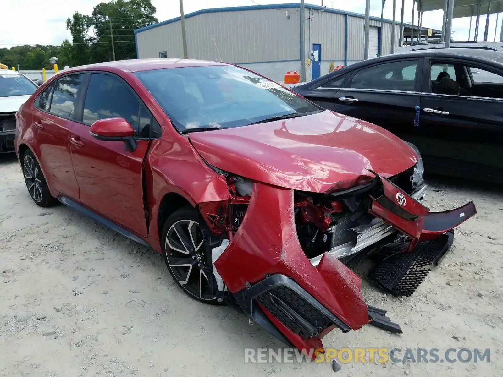 1 Photograph of a damaged car JTDS4RCE3LJ004079 TOYOTA COROLLA 2020