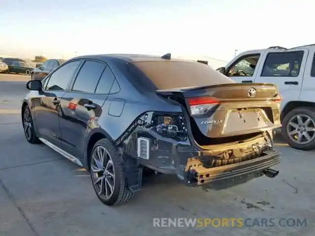 3 Photograph of a damaged car JTDS4RCE3LJ004373 TOYOTA COROLLA 2020