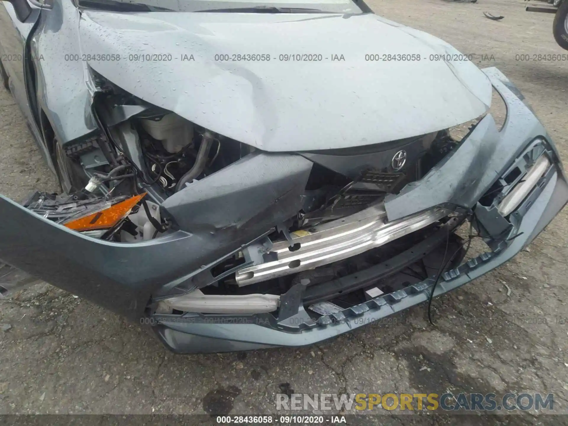 6 Photograph of a damaged car JTDS4RCE3LJ006169 TOYOTA COROLLA 2020