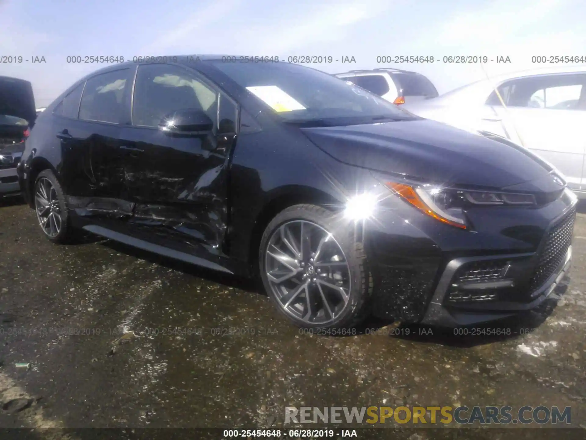 1 Photograph of a damaged car JTDS4RCE3LJ006401 TOYOTA COROLLA 2020