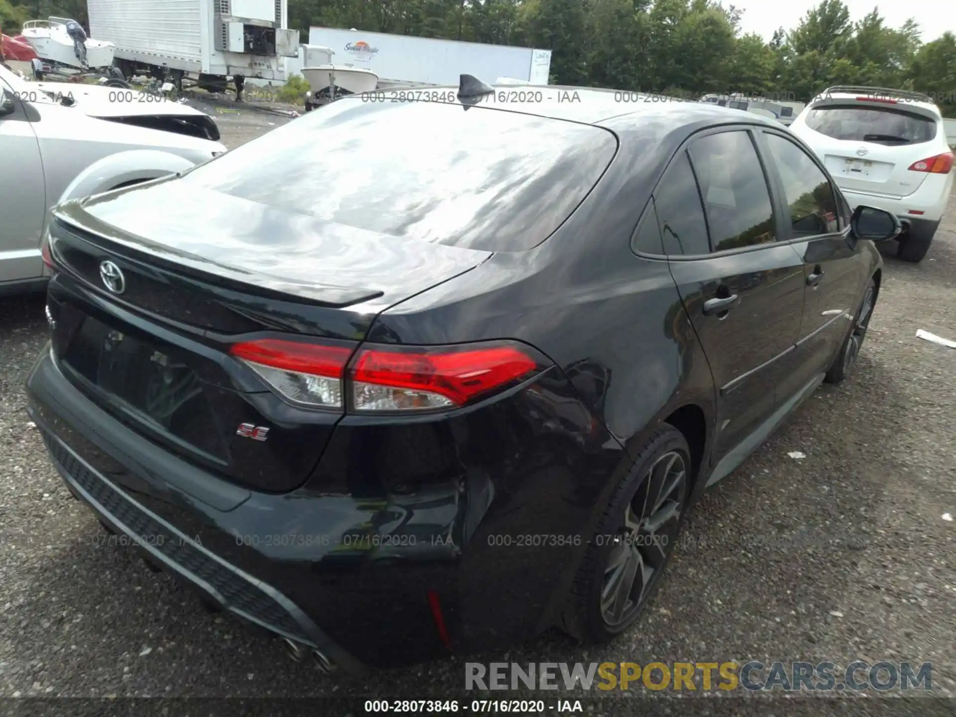 4 Photograph of a damaged car JTDS4RCE3LJ008830 TOYOTA COROLLA 2020