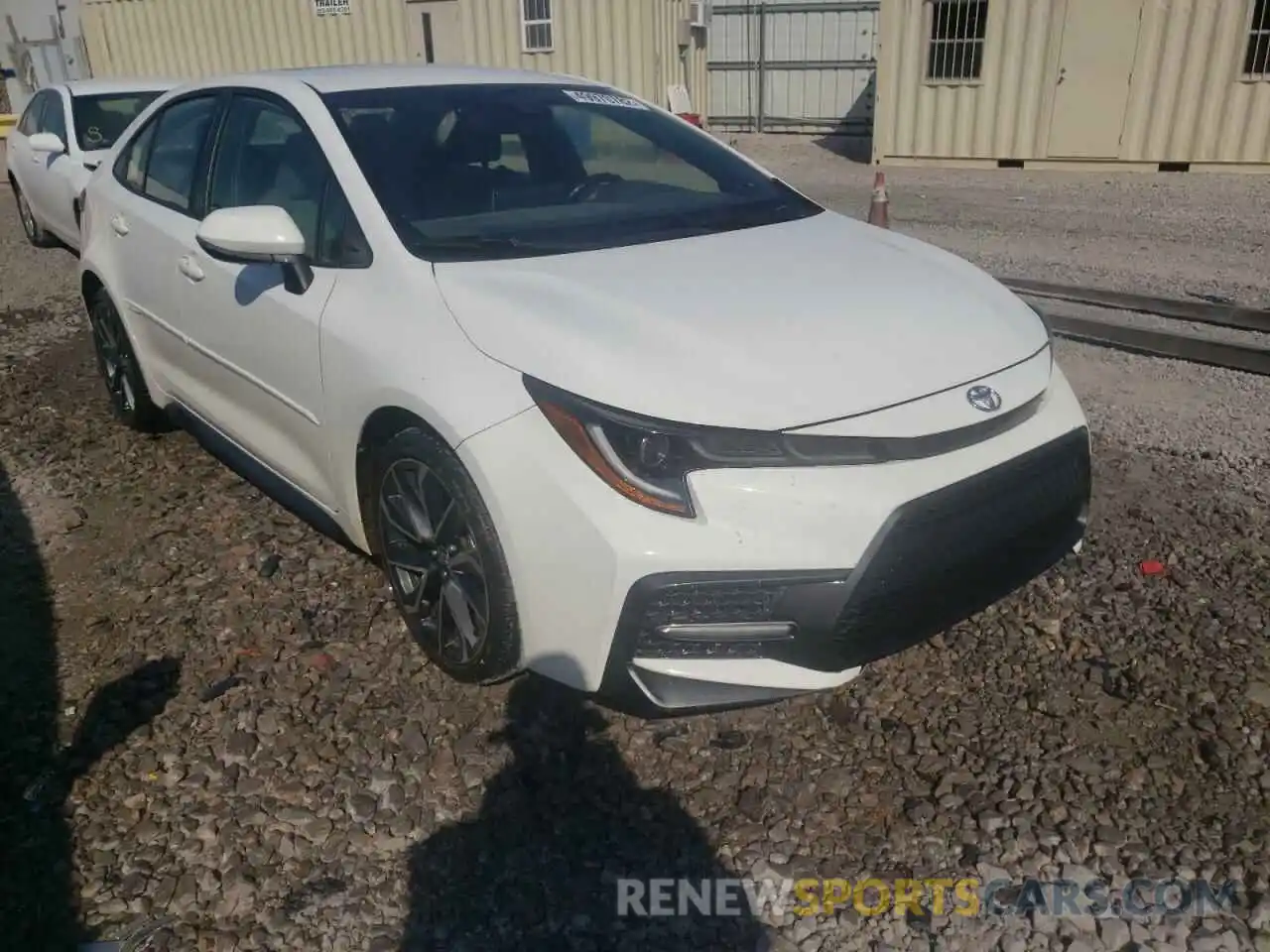 1 Photograph of a damaged car JTDS4RCE3LJ010125 TOYOTA COROLLA 2020