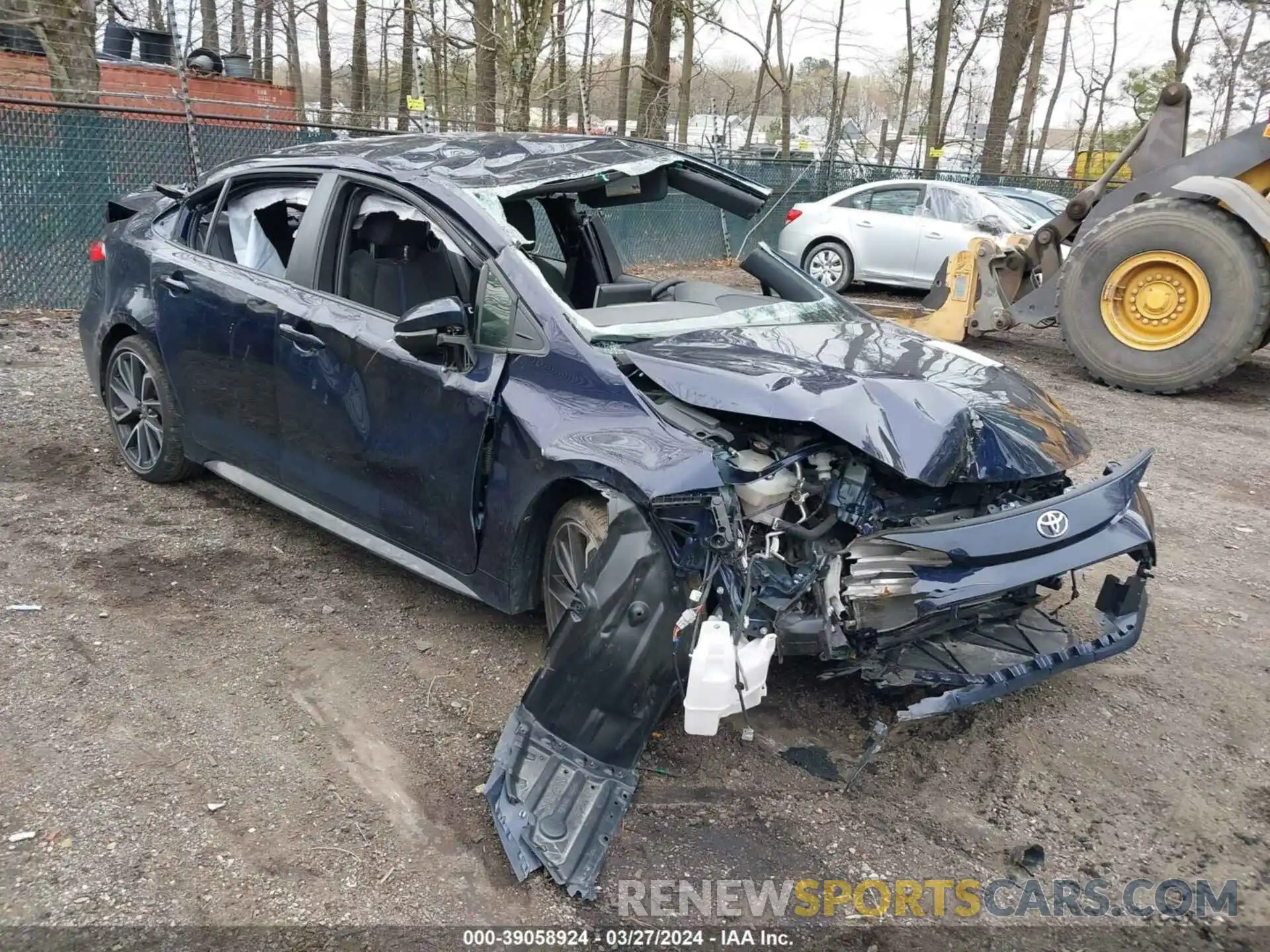 1 Photograph of a damaged car JTDS4RCE3LJ011758 TOYOTA COROLLA 2020