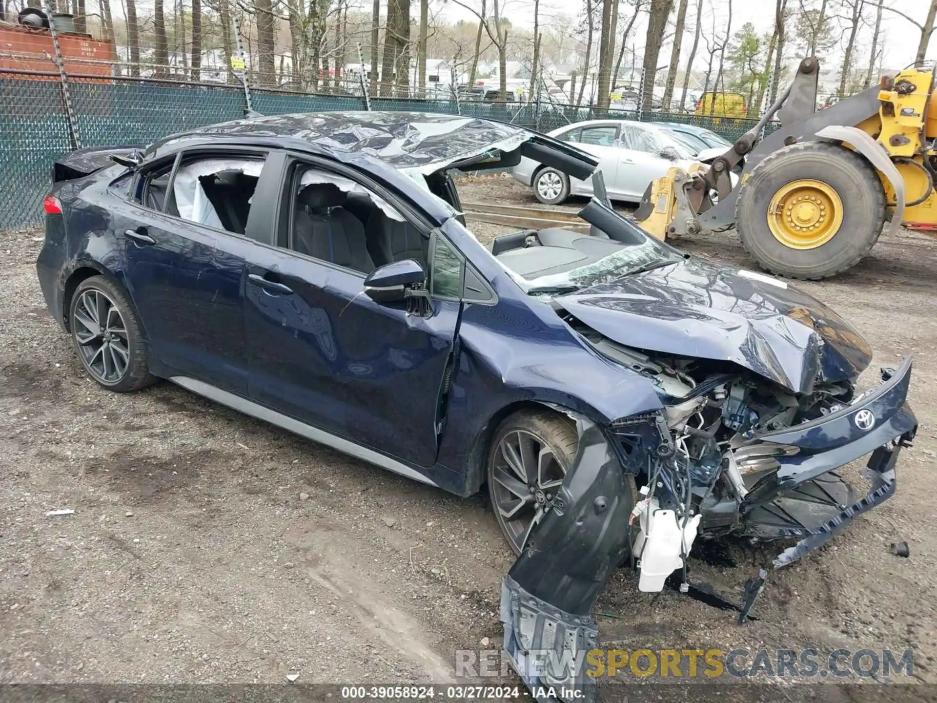 6 Photograph of a damaged car JTDS4RCE3LJ011758 TOYOTA COROLLA 2020