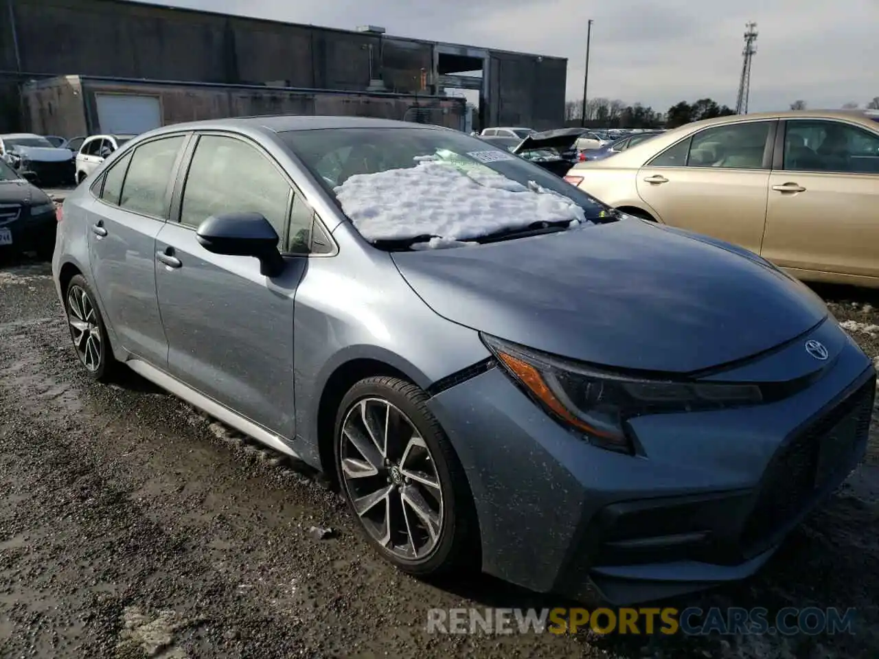 1 Photograph of a damaged car JTDS4RCE3LJ012523 TOYOTA COROLLA 2020