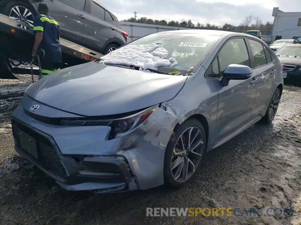 2 Photograph of a damaged car JTDS4RCE3LJ012523 TOYOTA COROLLA 2020