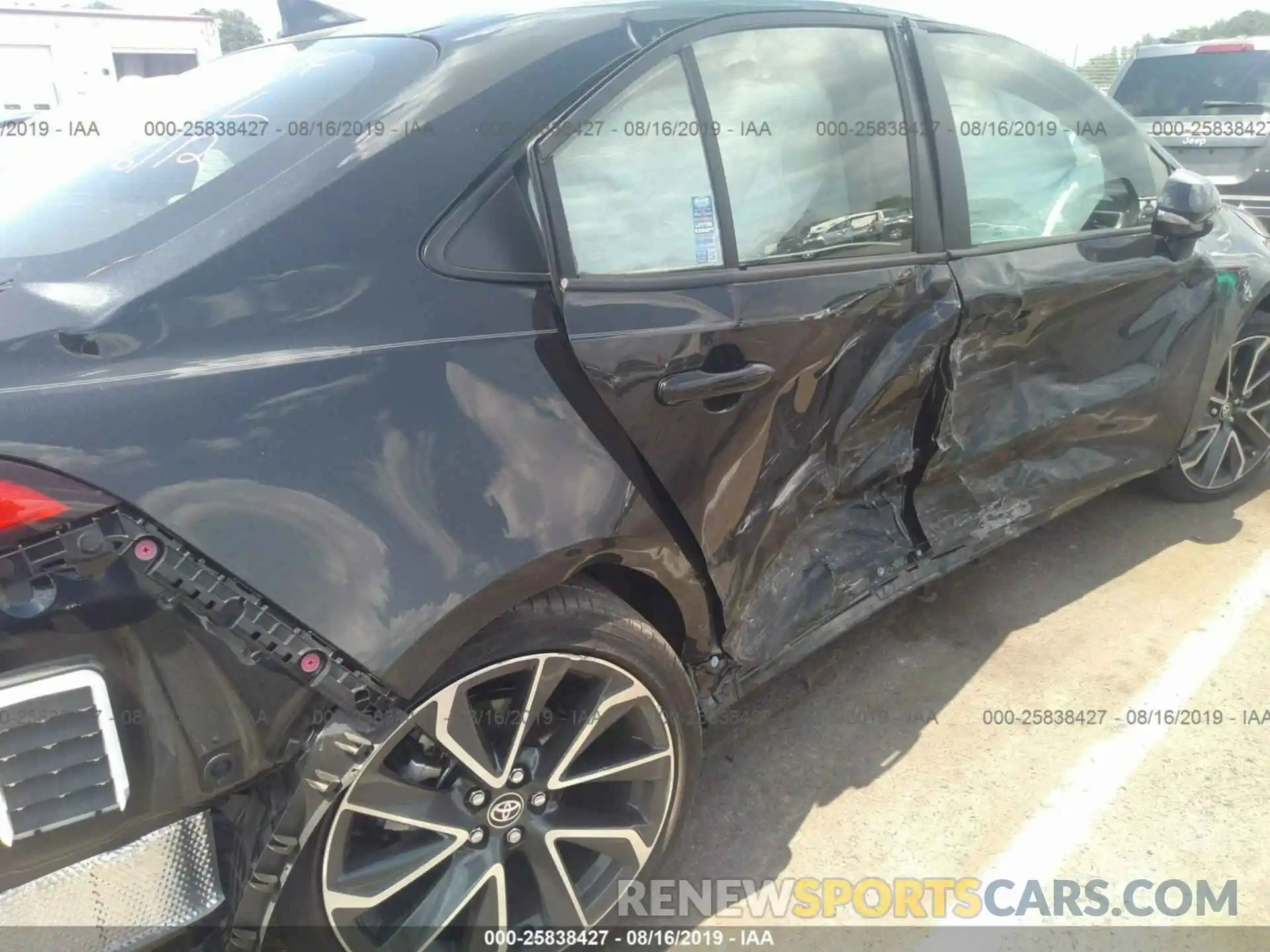 6 Photograph of a damaged car JTDS4RCE3LJ012893 TOYOTA COROLLA 2020