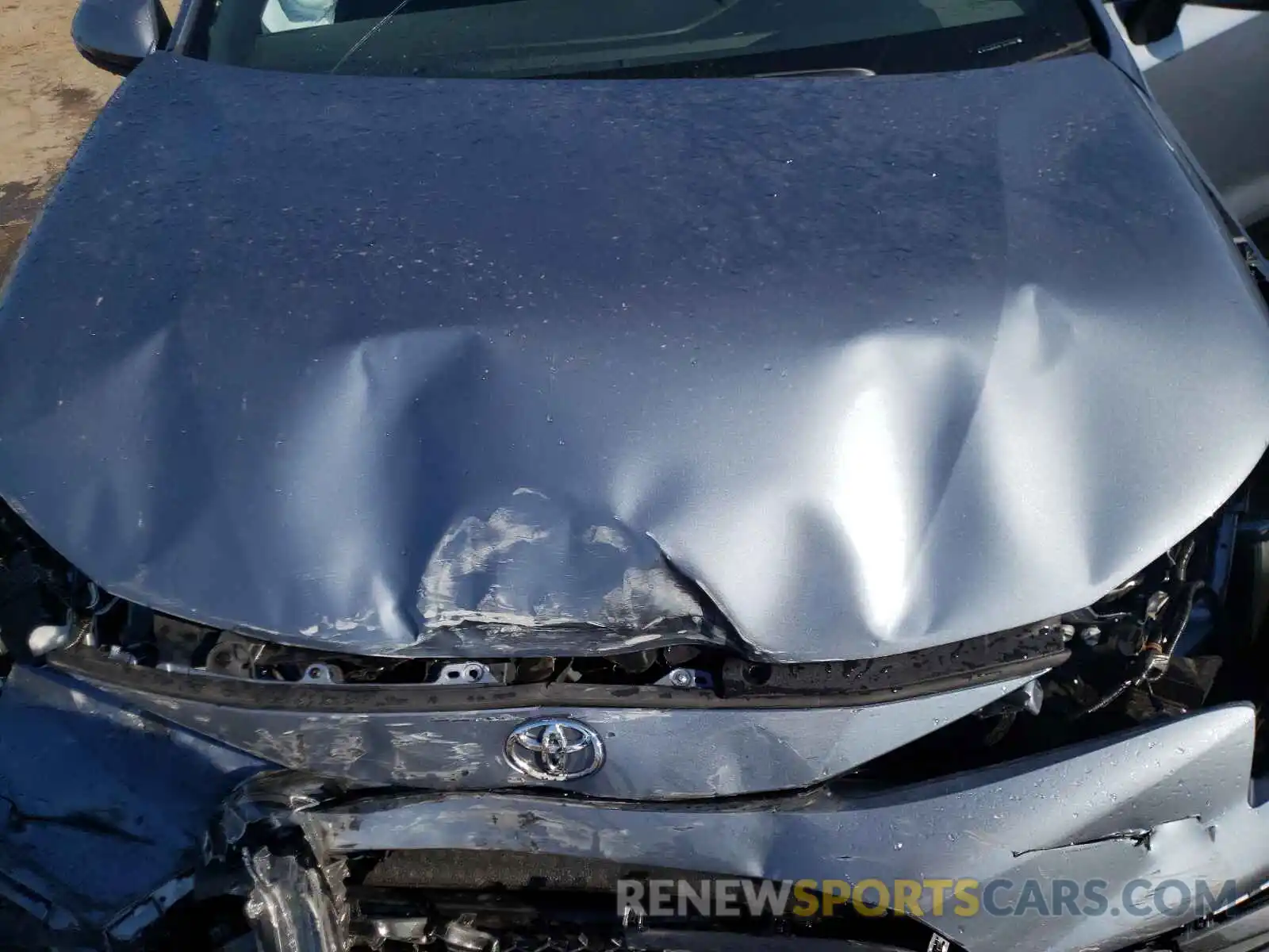 7 Photograph of a damaged car JTDS4RCE3LJ014305 TOYOTA COROLLA 2020