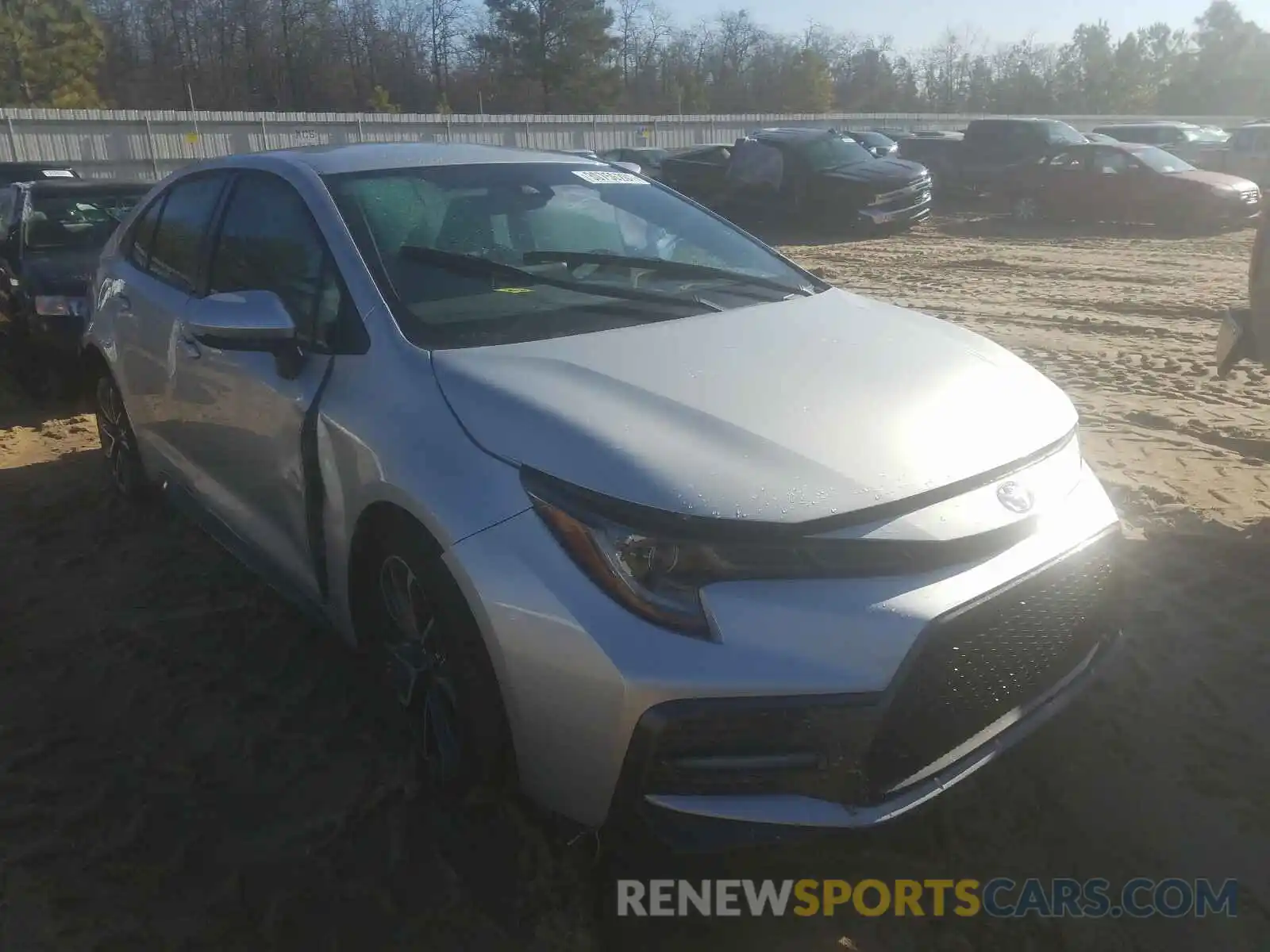 1 Photograph of a damaged car JTDS4RCE3LJ014711 TOYOTA COROLLA 2020