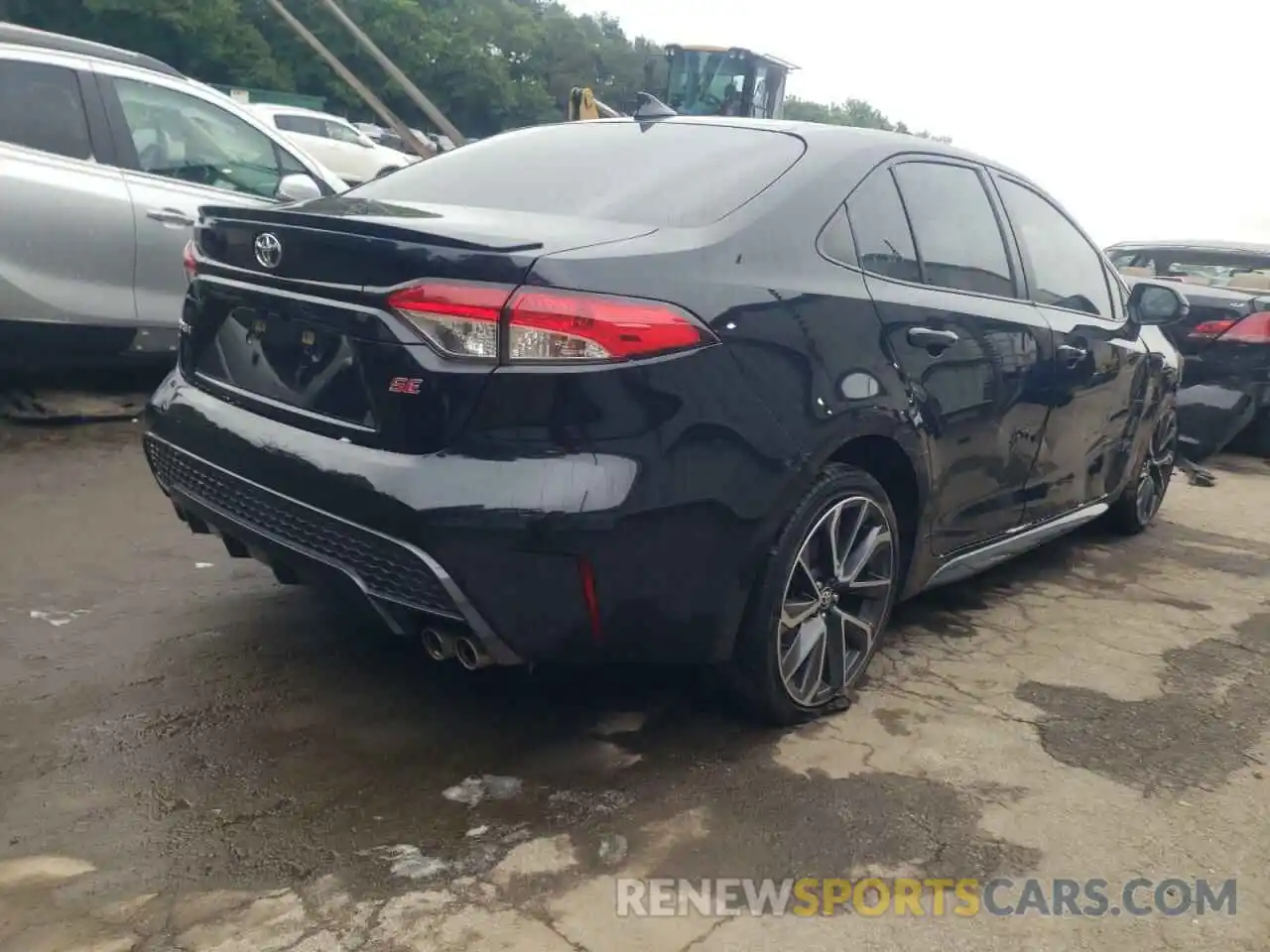 4 Photograph of a damaged car JTDS4RCE3LJ016491 TOYOTA COROLLA 2020