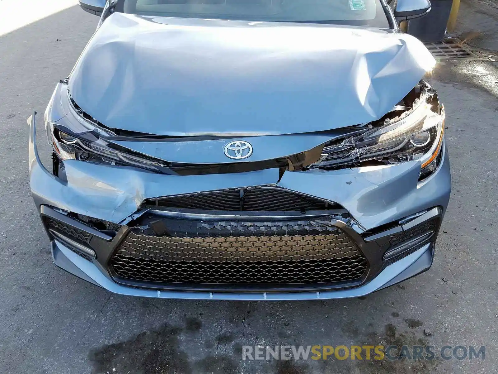 7 Photograph of a damaged car JTDS4RCE3LJ017785 TOYOTA COROLLA 2020