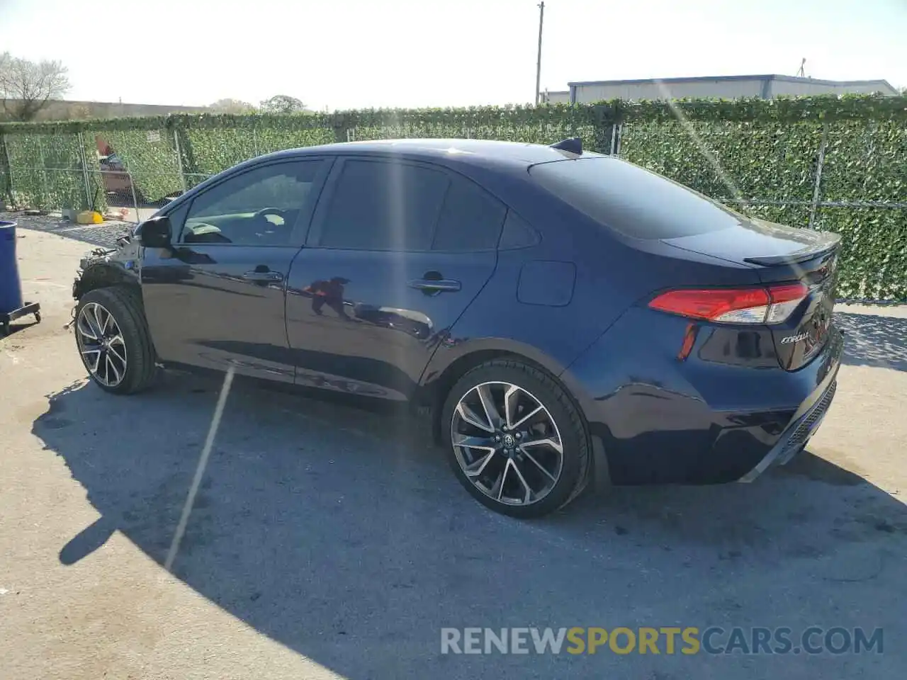 2 Photograph of a damaged car JTDS4RCE3LJ018094 TOYOTA COROLLA 2020