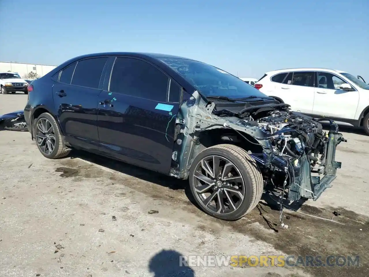 4 Photograph of a damaged car JTDS4RCE3LJ018094 TOYOTA COROLLA 2020