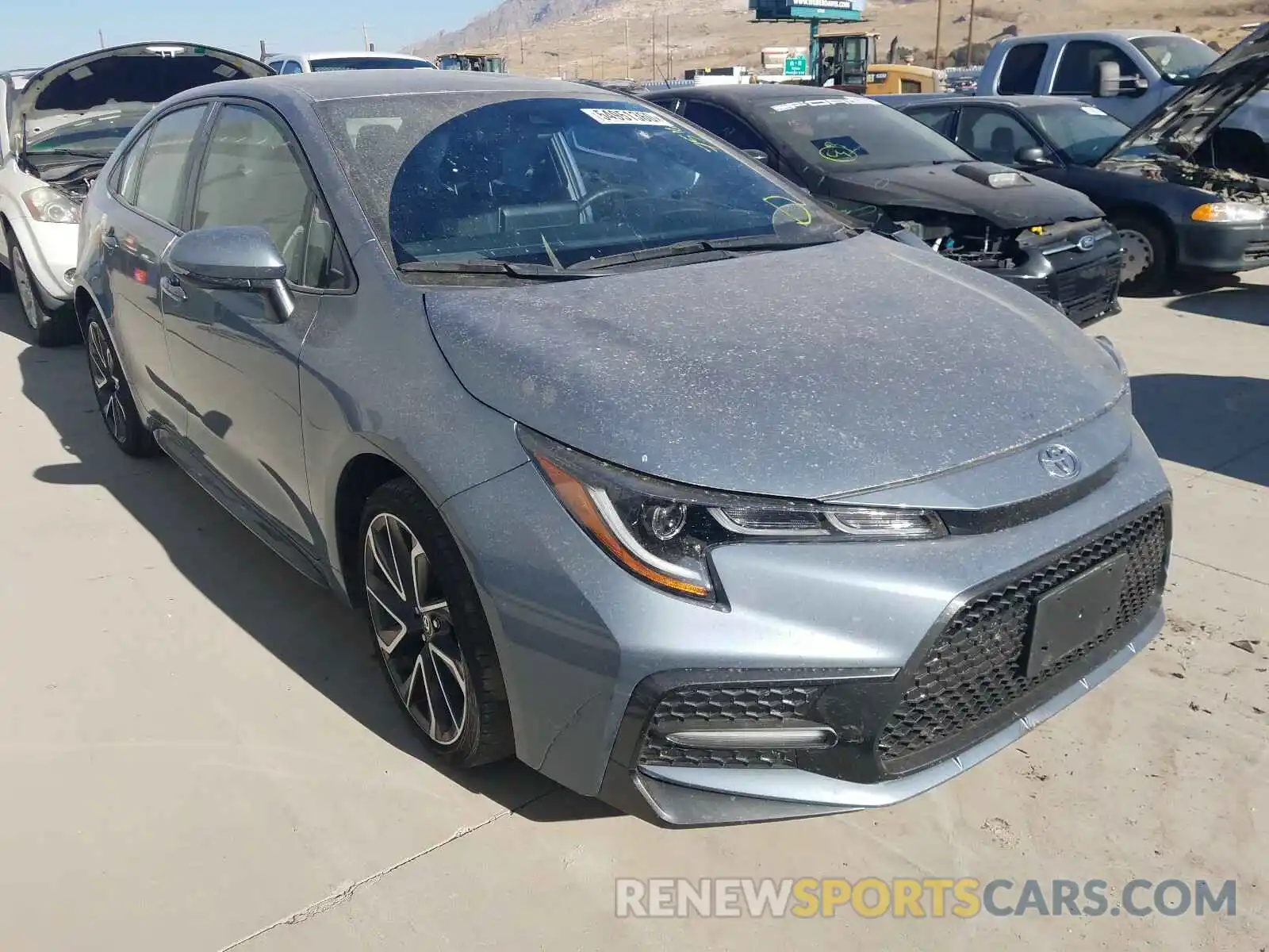 1 Photograph of a damaged car JTDS4RCE3LJ018497 TOYOTA COROLLA 2020