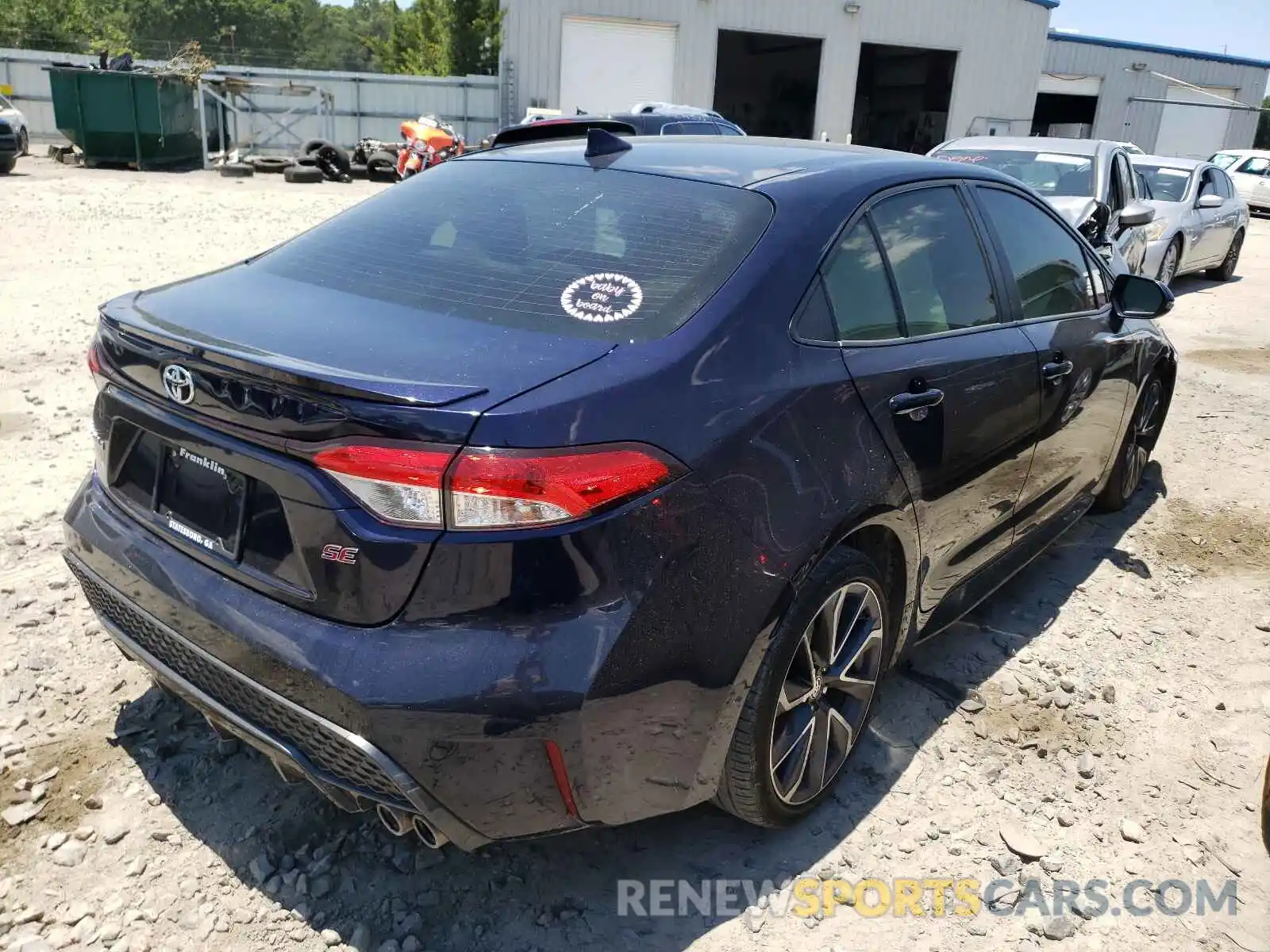 4 Photograph of a damaged car JTDS4RCE3LJ018628 TOYOTA COROLLA 2020