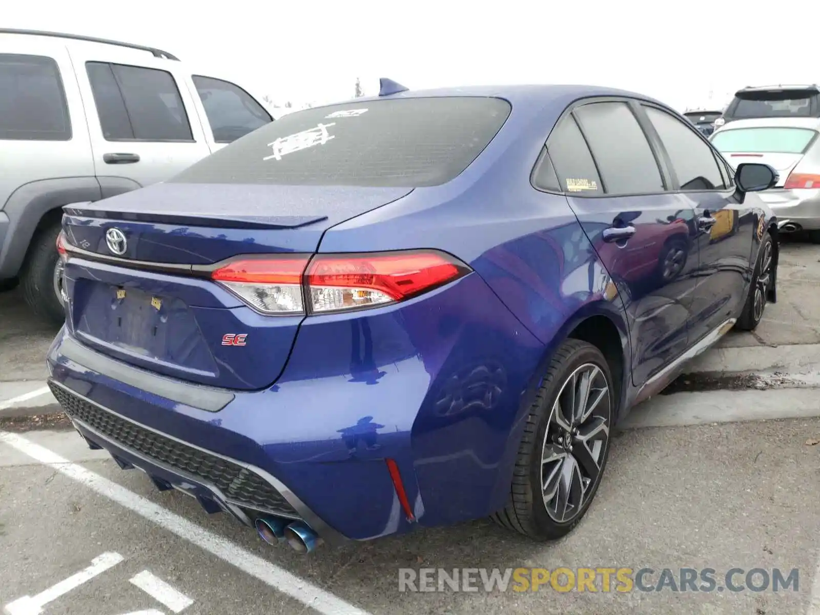 4 Photograph of a damaged car JTDS4RCE3LJ018659 TOYOTA COROLLA 2020