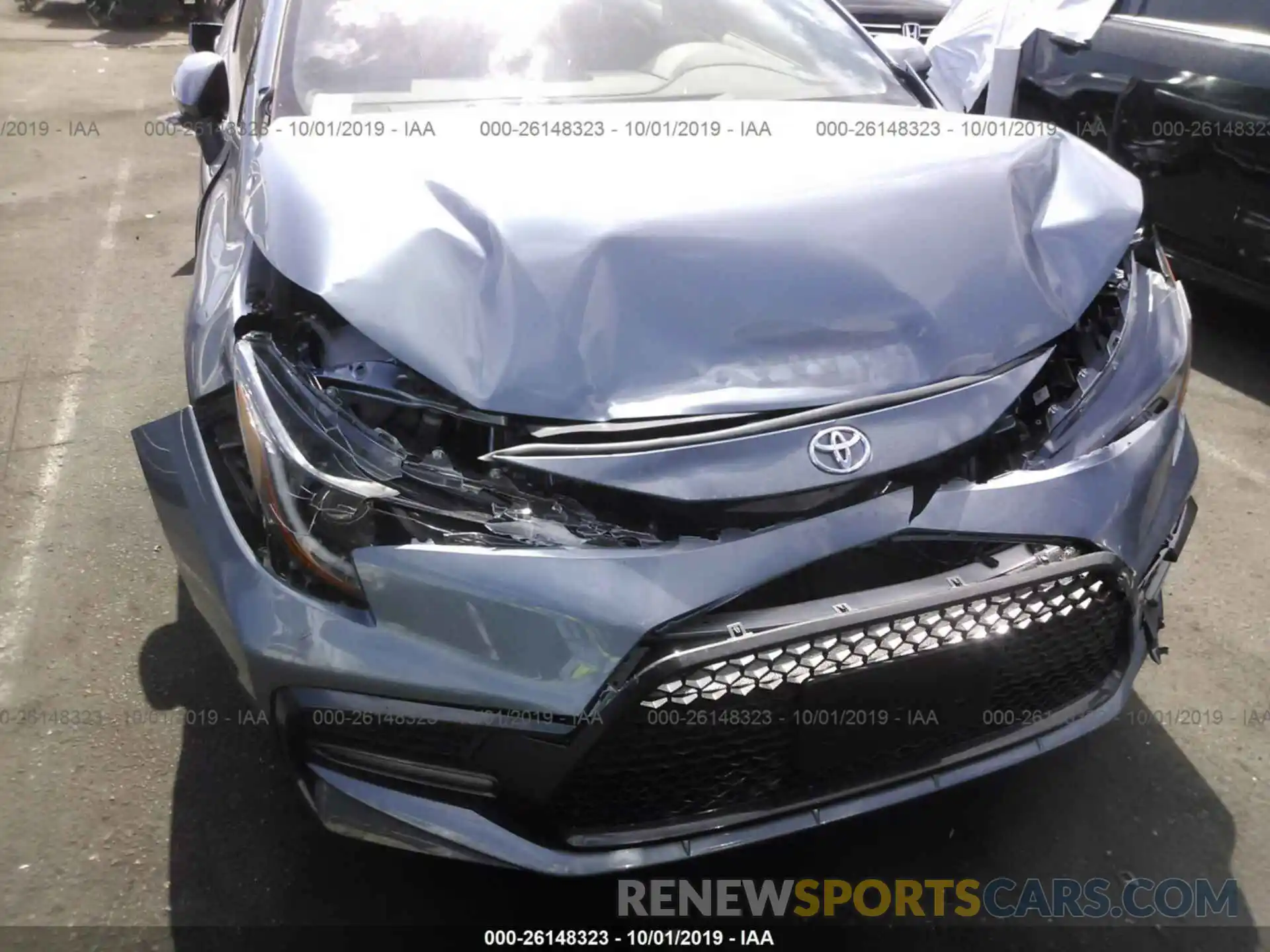 6 Photograph of a damaged car JTDS4RCE3LJ018967 TOYOTA COROLLA 2020