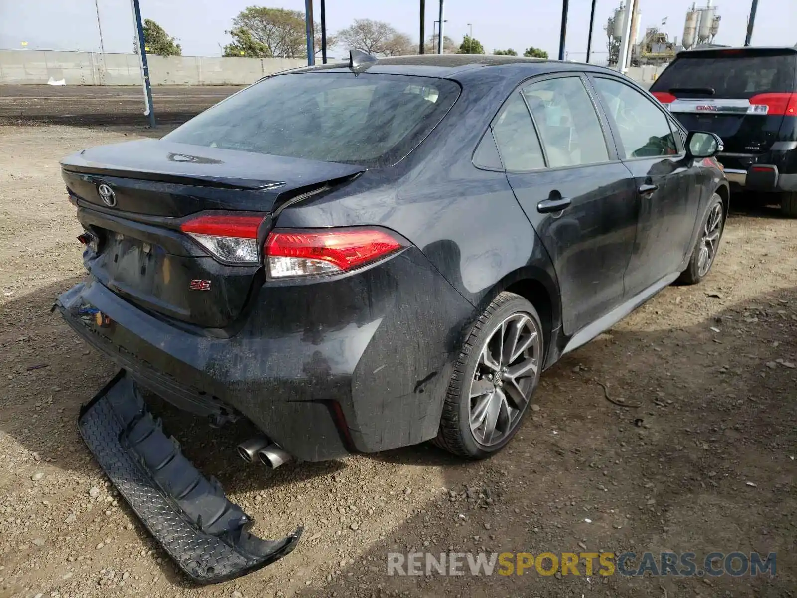 4 Photograph of a damaged car JTDS4RCE3LJ022713 TOYOTA COROLLA 2020