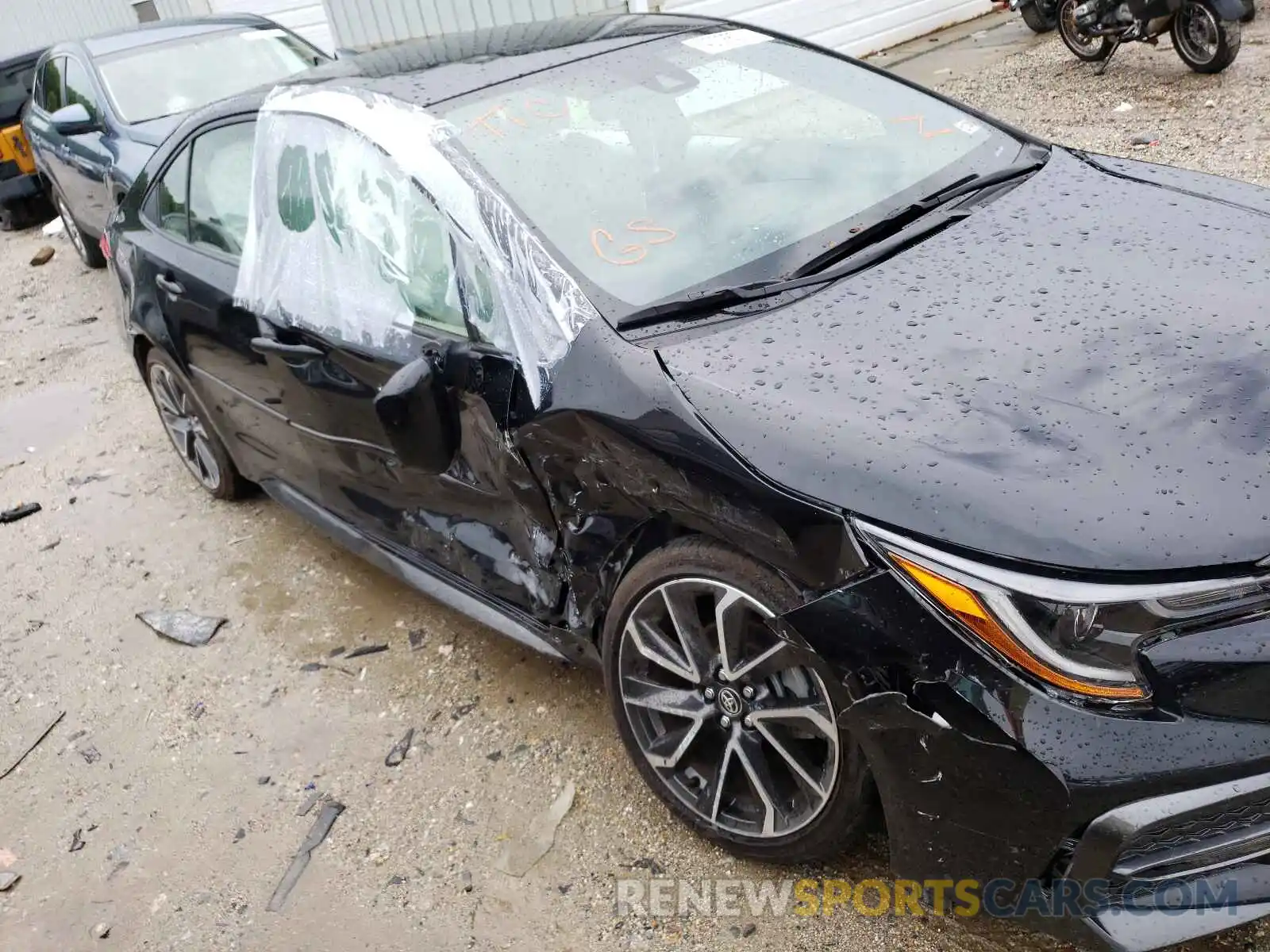 1 Photograph of a damaged car JTDS4RCE3LJ023490 TOYOTA COROLLA 2020